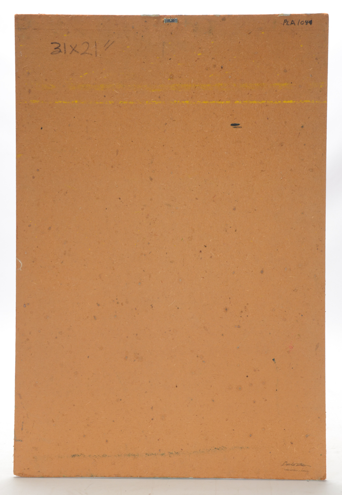 Carol J. Mathews Original Abstract Oil Painting on Pressed Board