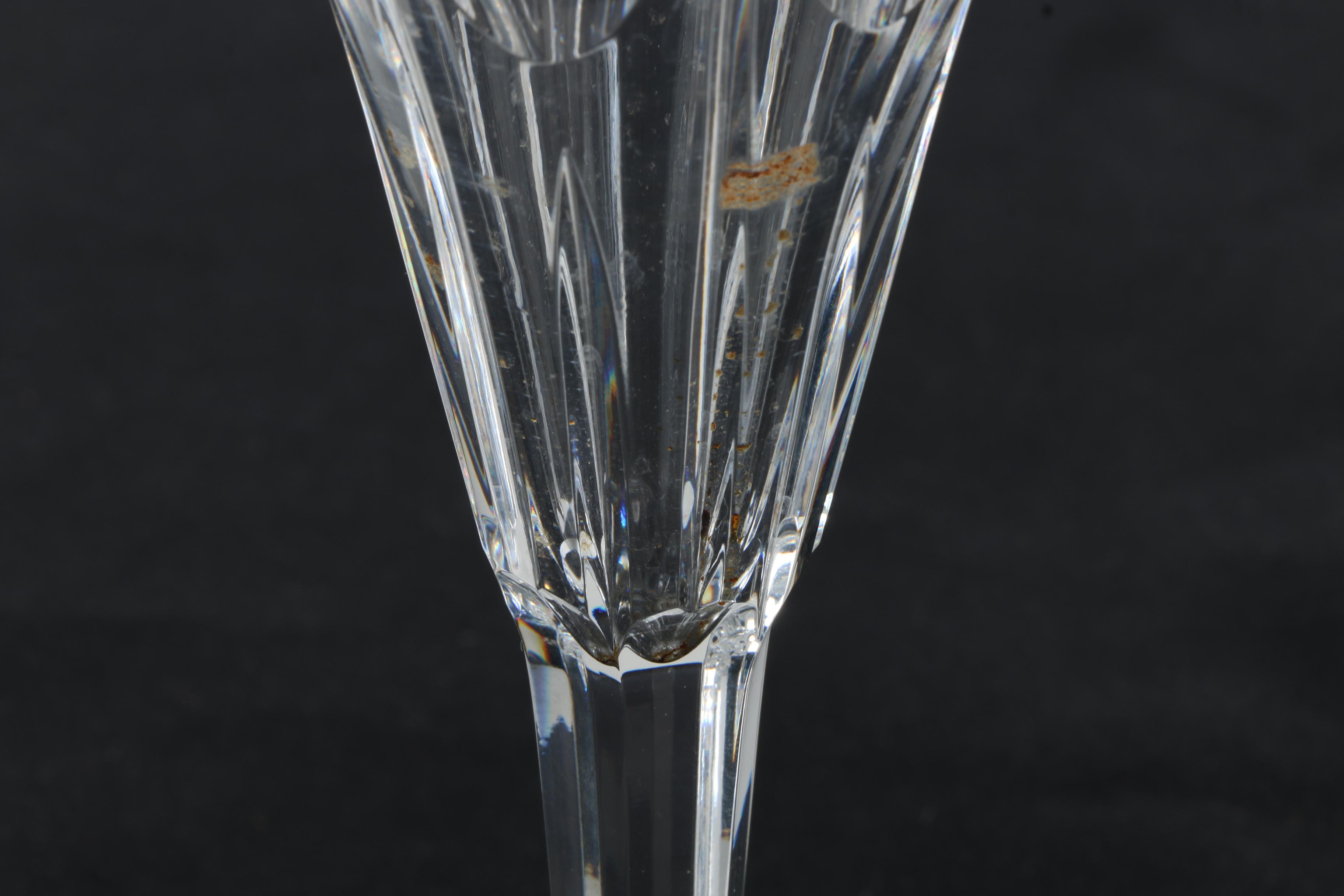 Waterford Crystal "Millennium Collection" "Love" Champagne Flutes