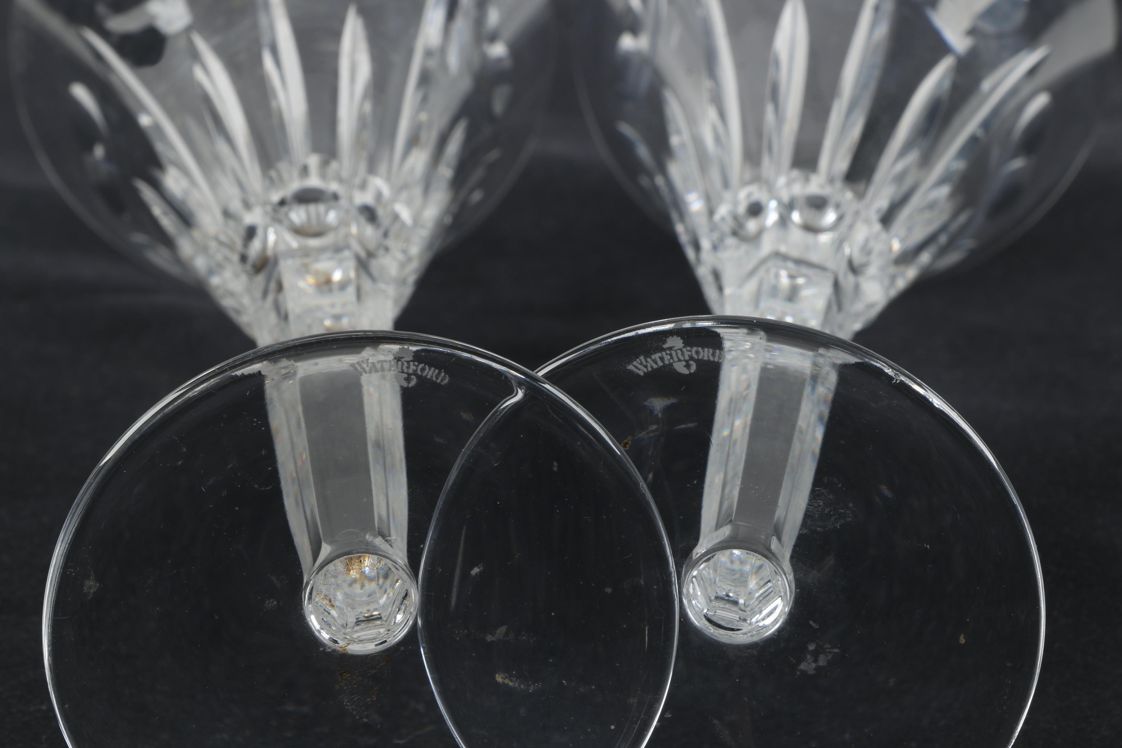 Waterford Crystal "Millennium Collection" "Love" Champagne Flutes