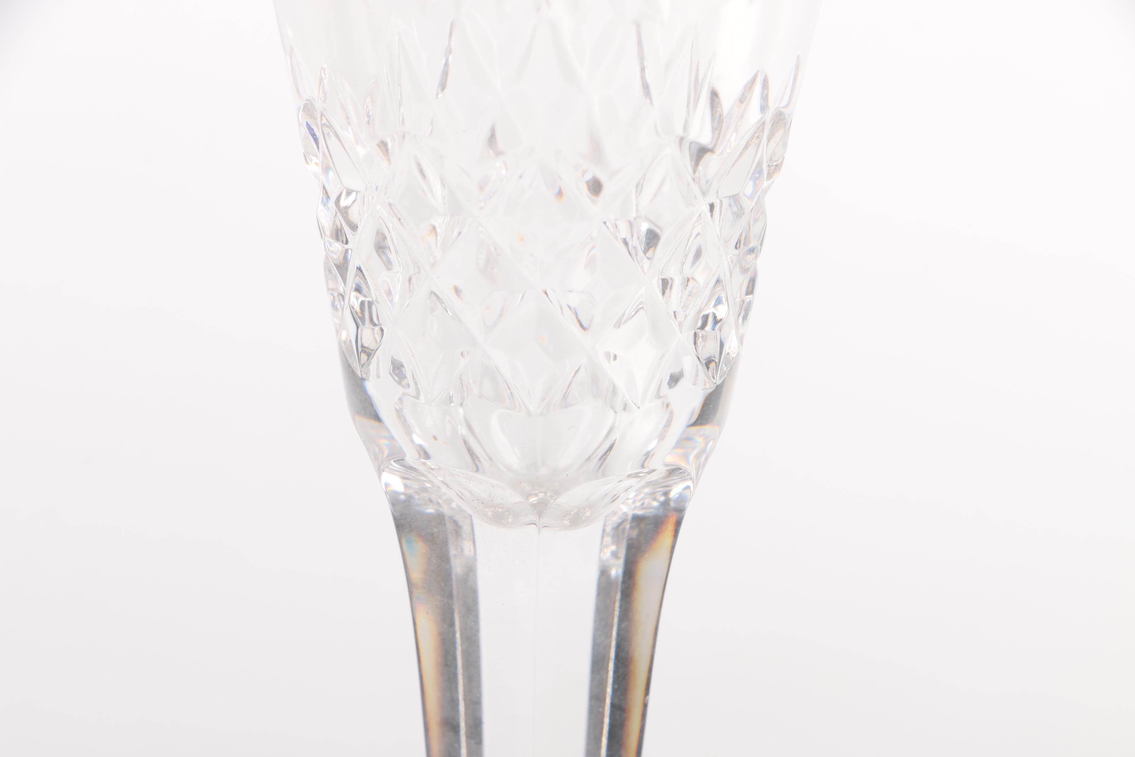 Waterford Crystal Millennium Collection "Prosperity" Toasting Flutes