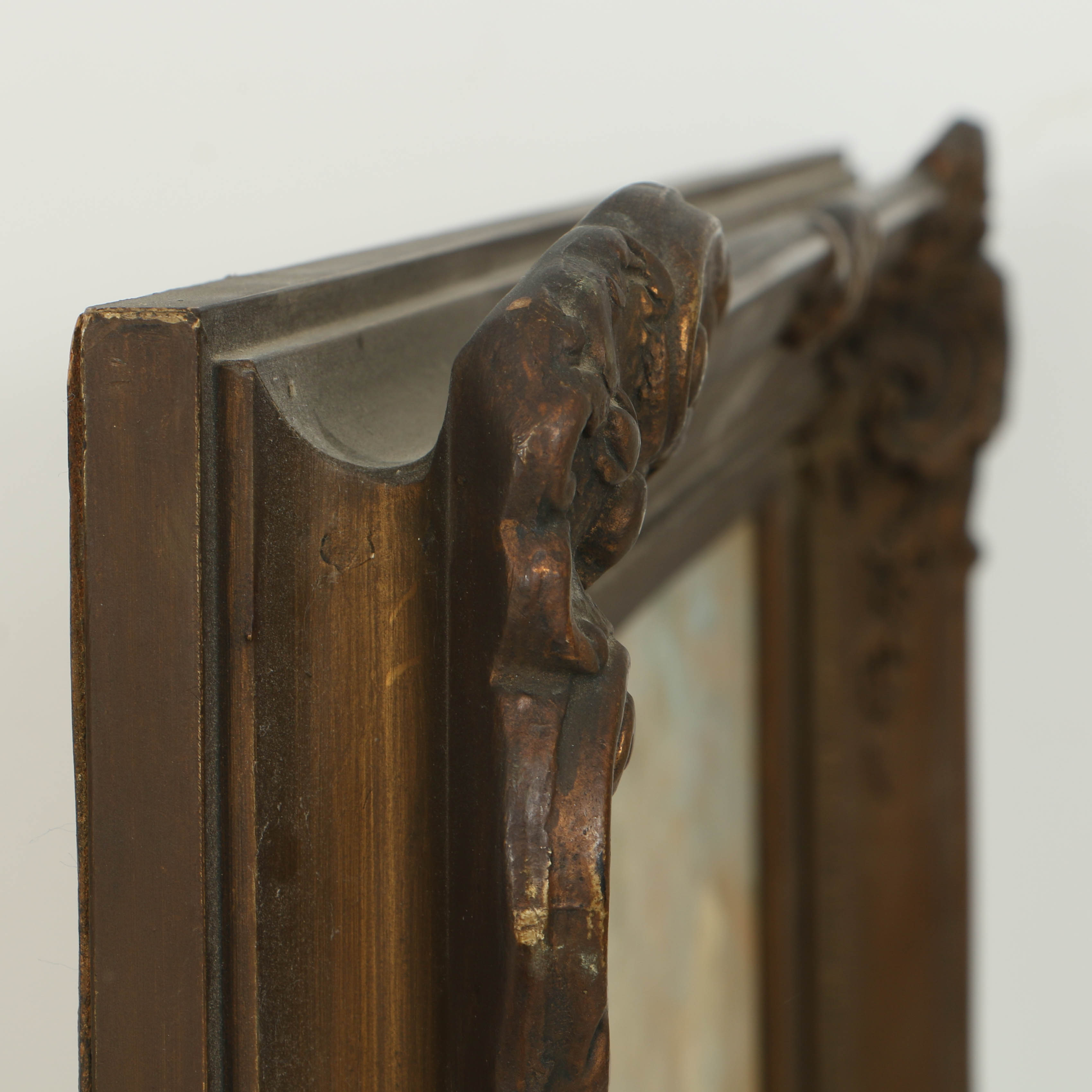 Paul Müller-Kaempff Oil Painting on Board Impressionistic Landscape