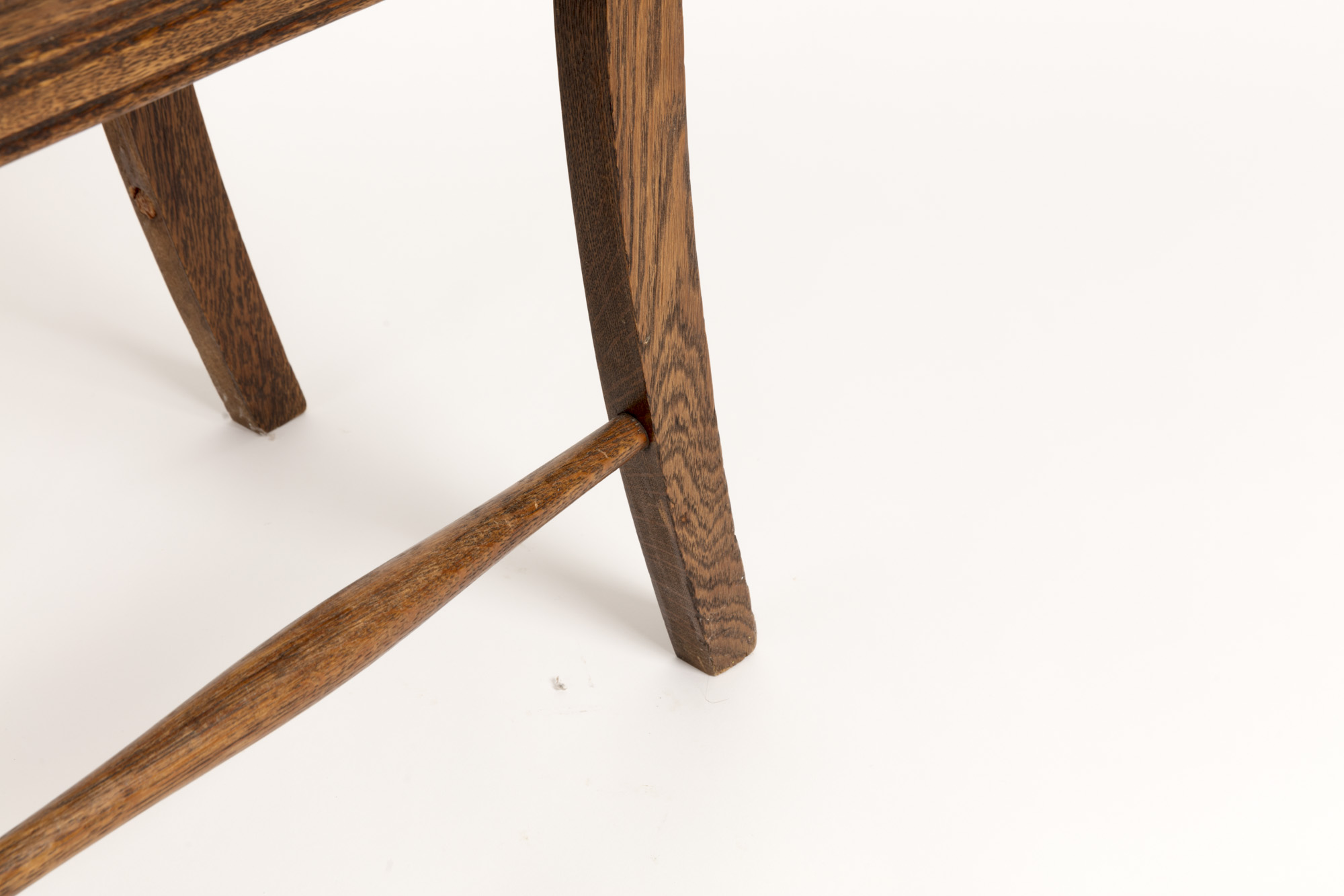 Quarter Sawn Oak Cane Chair