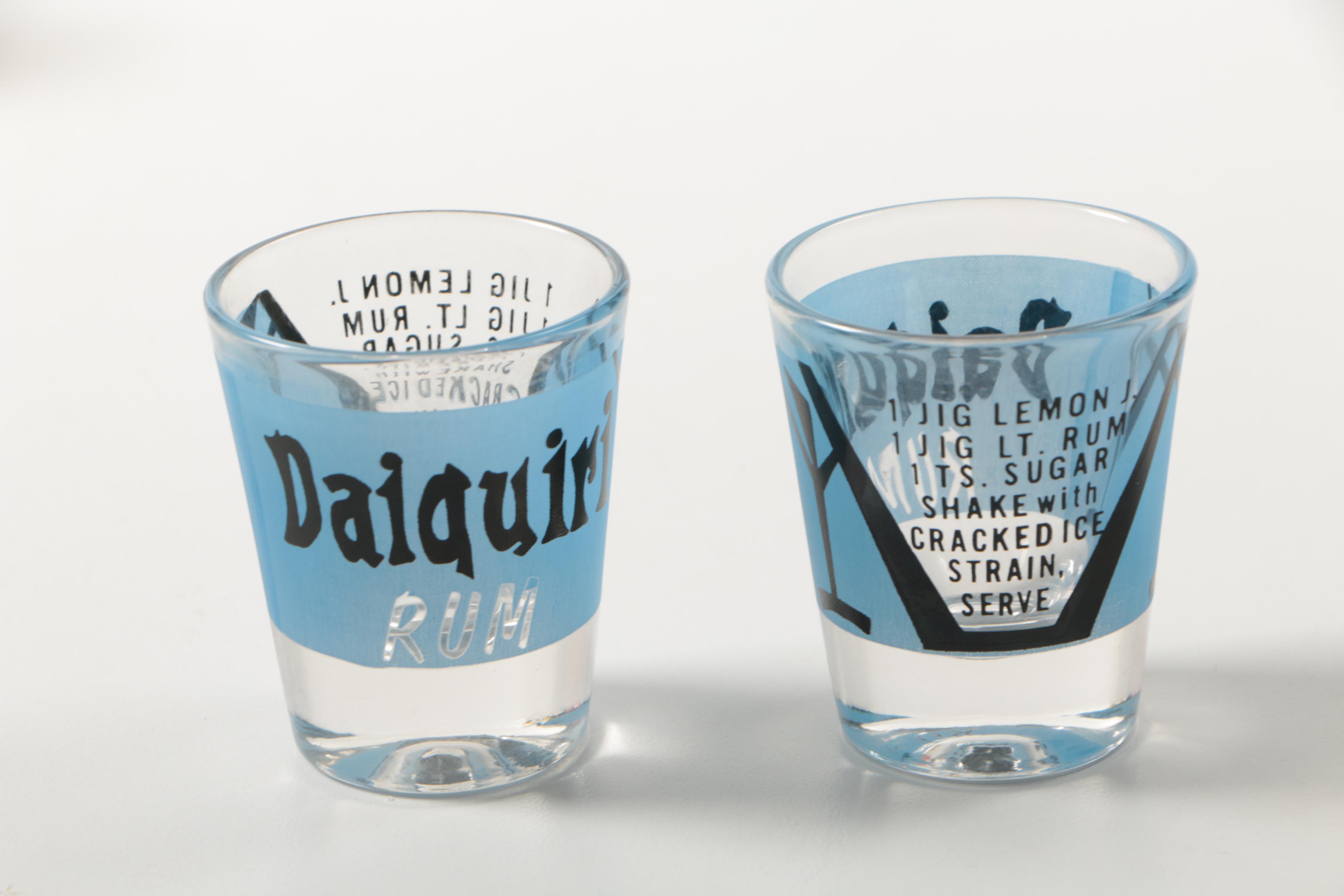 Collection of Vintage Shot Glasses