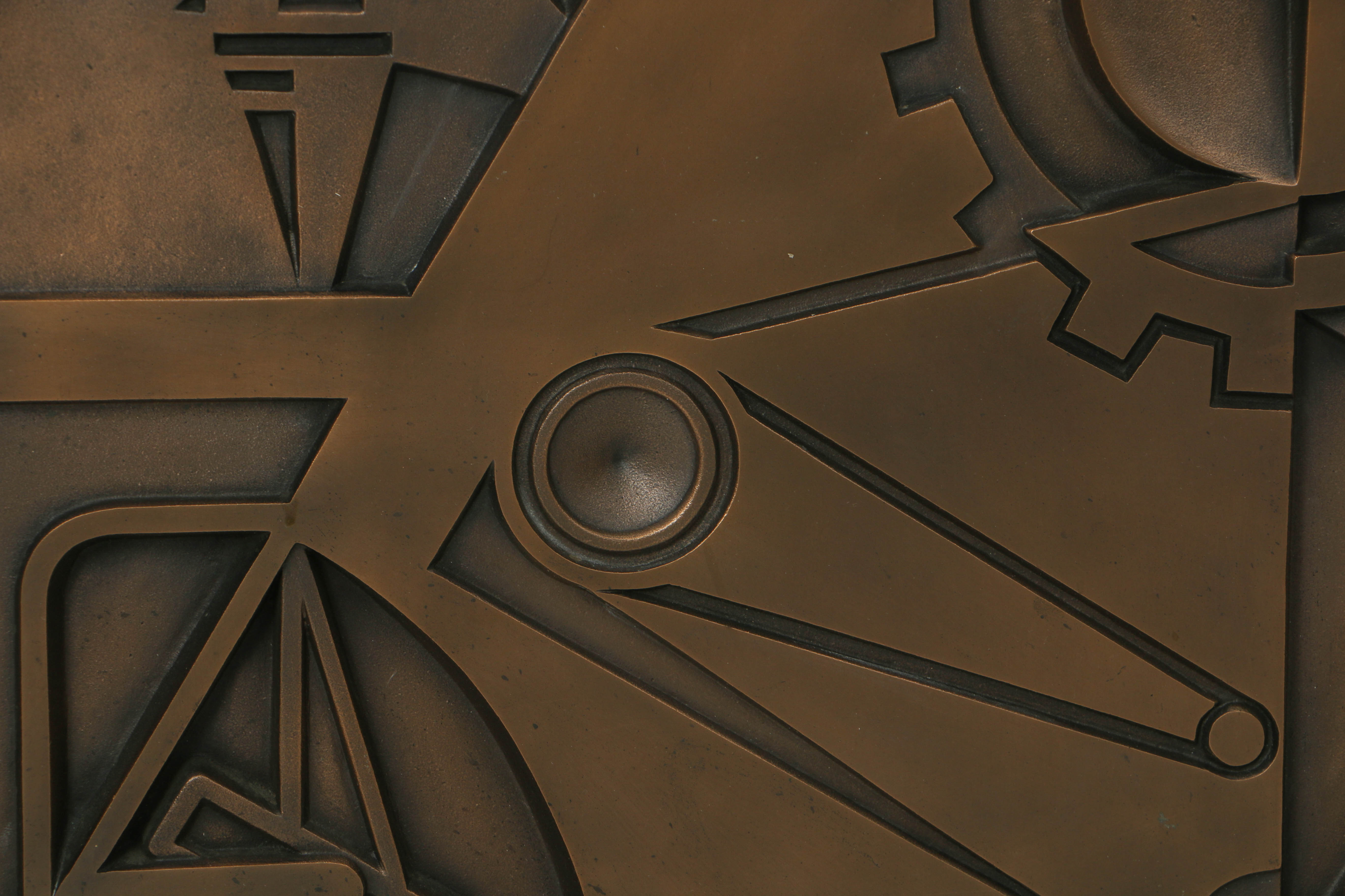 Roy Lichtenstein Bronze Sculpture "Peace Through Chemistry Bronze"