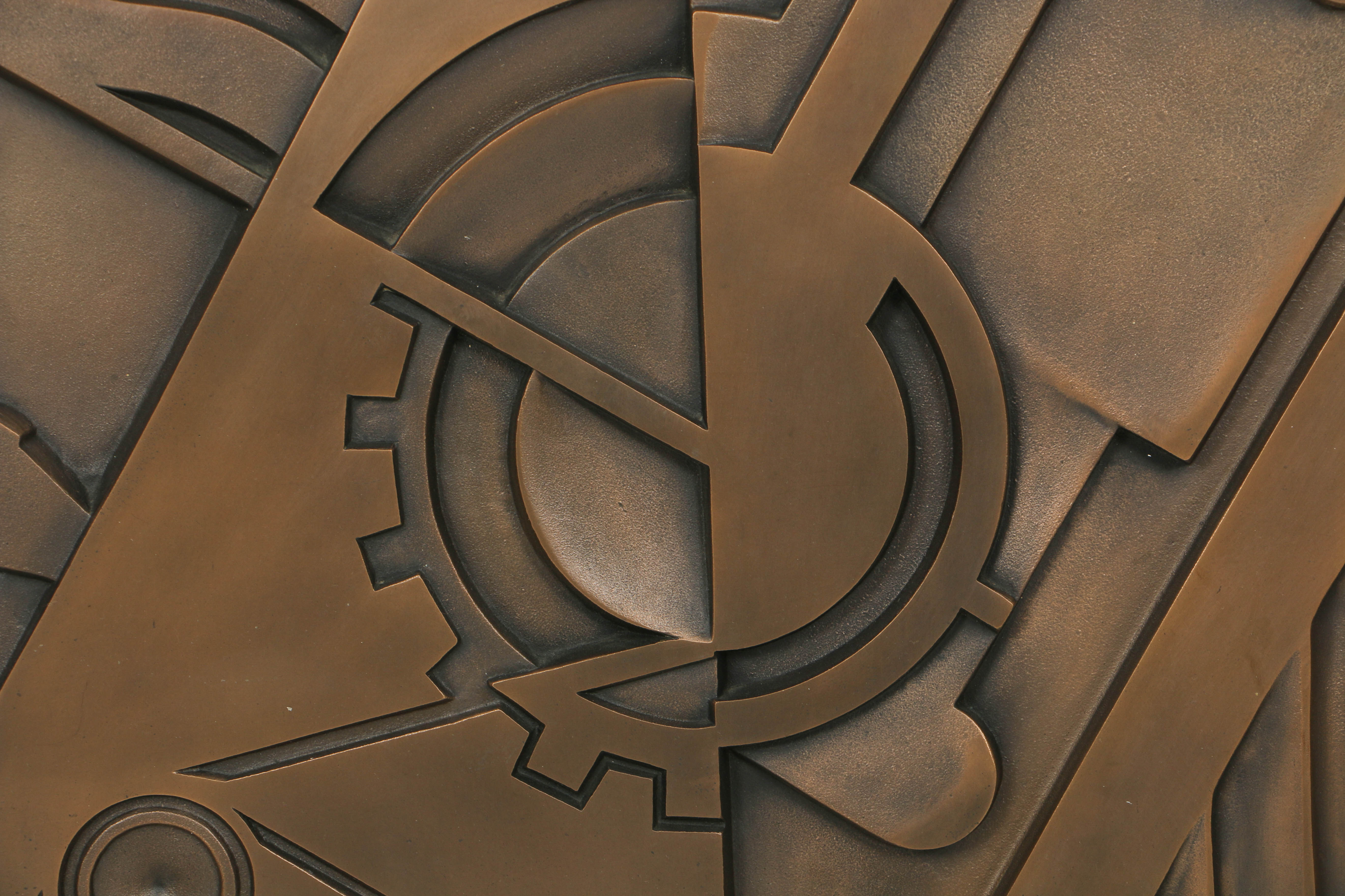 Roy Lichtenstein Bronze Sculpture "Peace Through Chemistry Bronze"