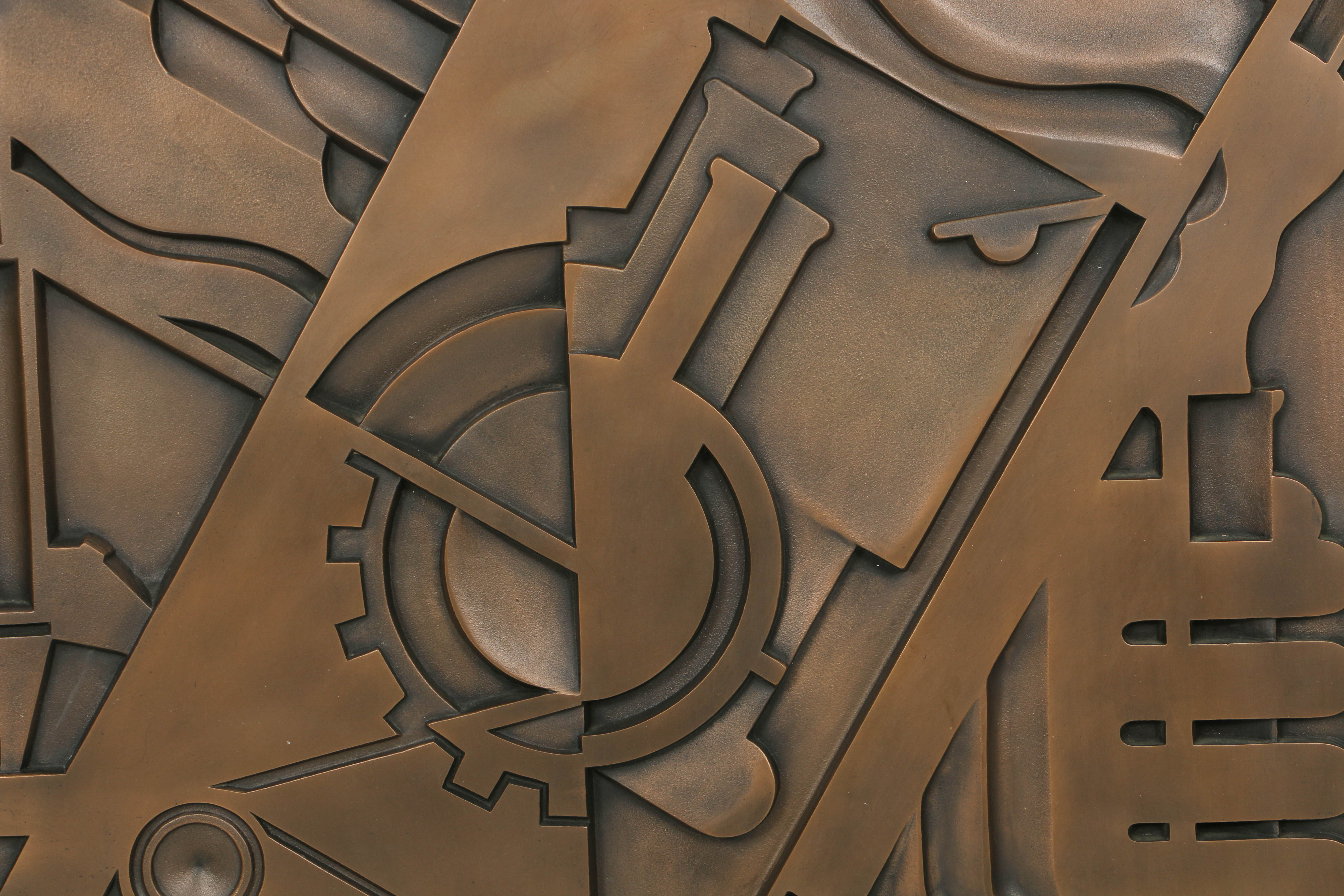 Roy Lichtenstein Bronze Sculpture "Peace Through Chemistry Bronze"