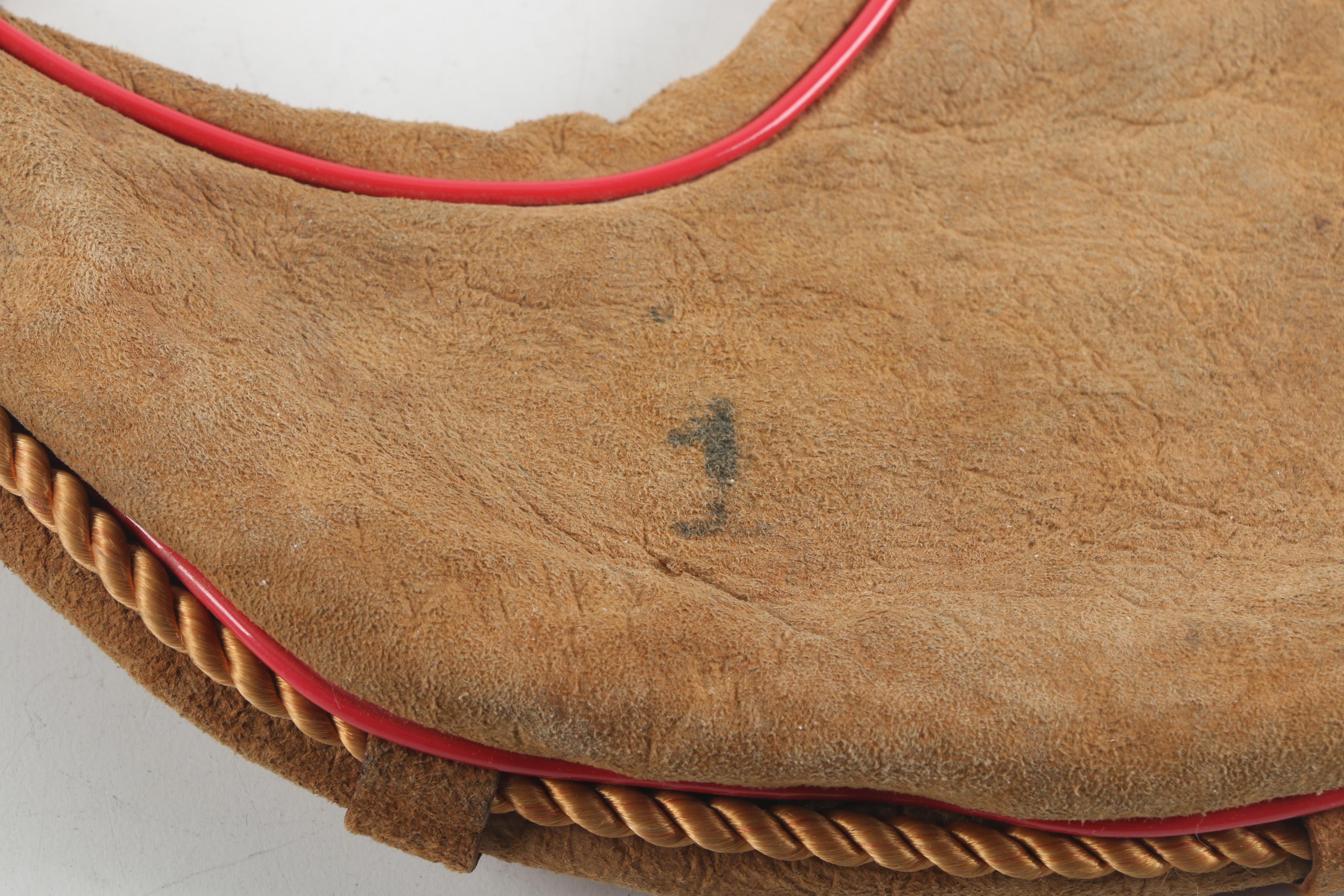 Vintage Spanish Suede Flask