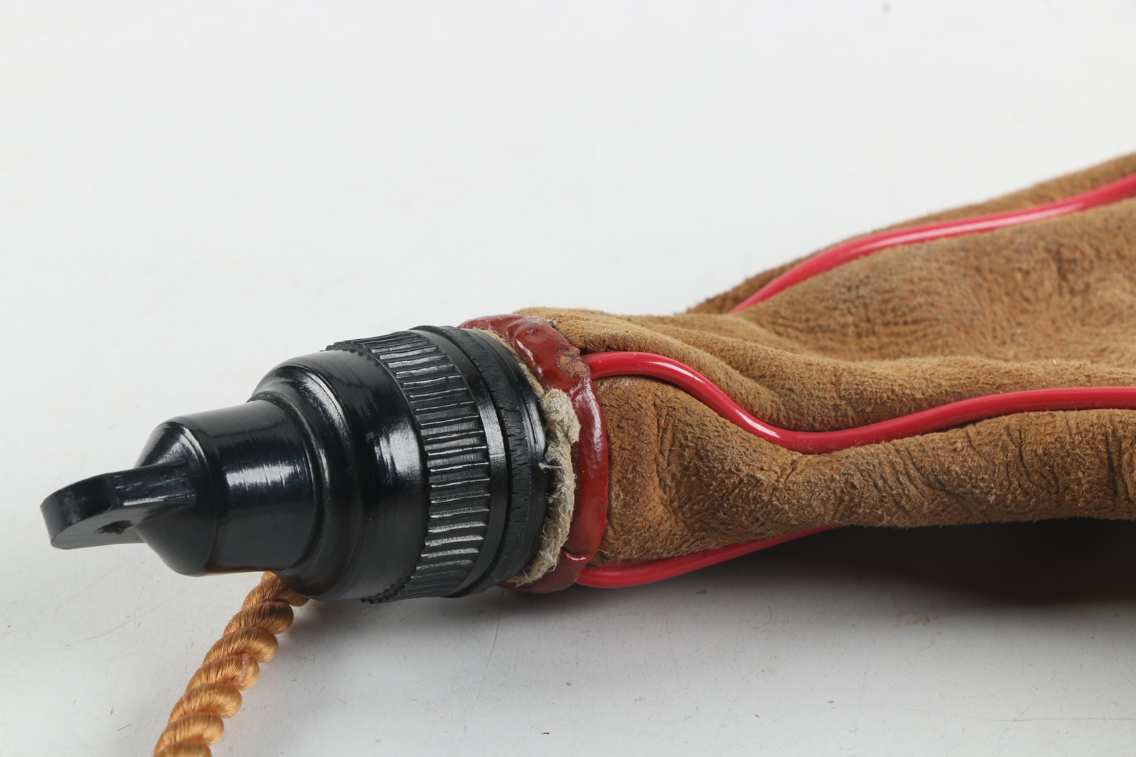 Vintage Spanish Suede Flask