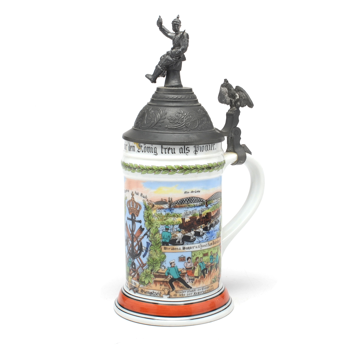 Kaiser Porcelain German Beer Stein