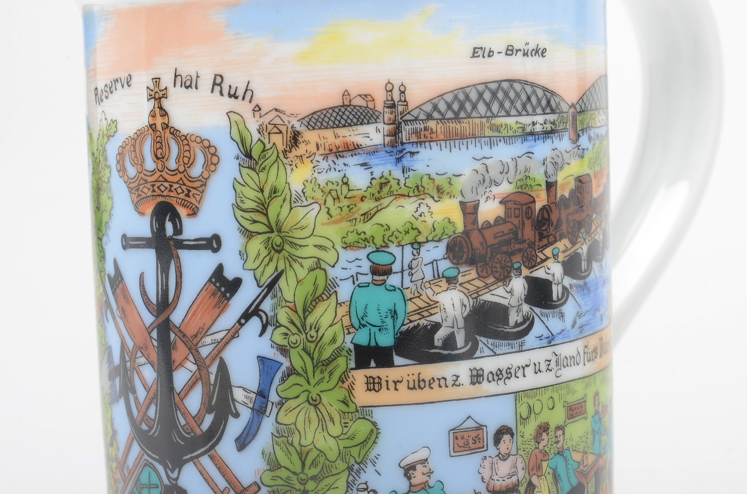 Kaiser Porcelain German Beer Stein