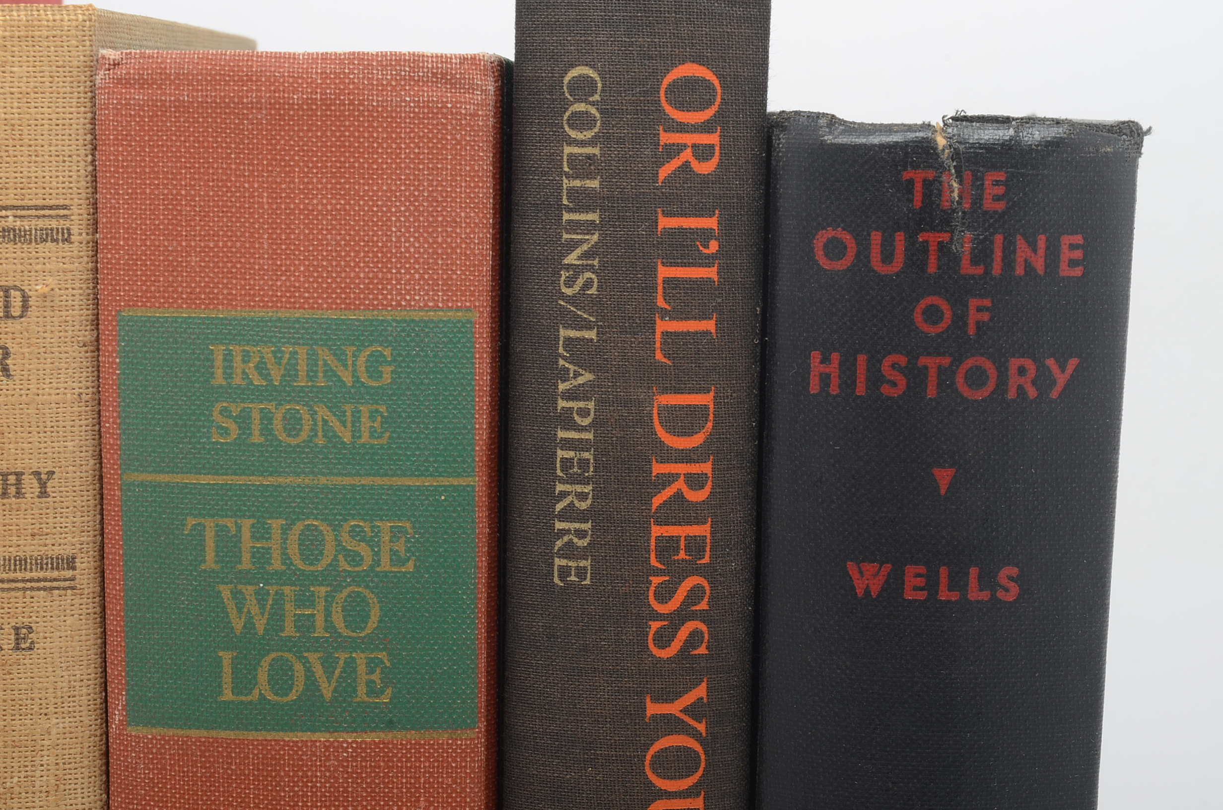 "The Outline of History" by H.G. Wells and Other Vintage Books