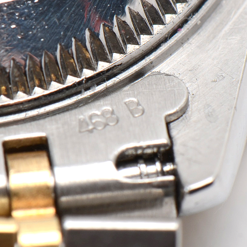 Rolex Datejust Diamond Bezel 18K Yellow Gold Stainless Steel Watch