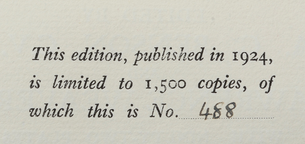 Two Volume Set of "The Book of the Queen's Dolls House & Library"