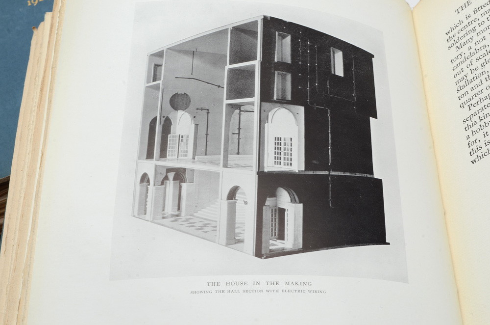 Two Volume Set of "The Book of the Queen's Dolls House & Library"