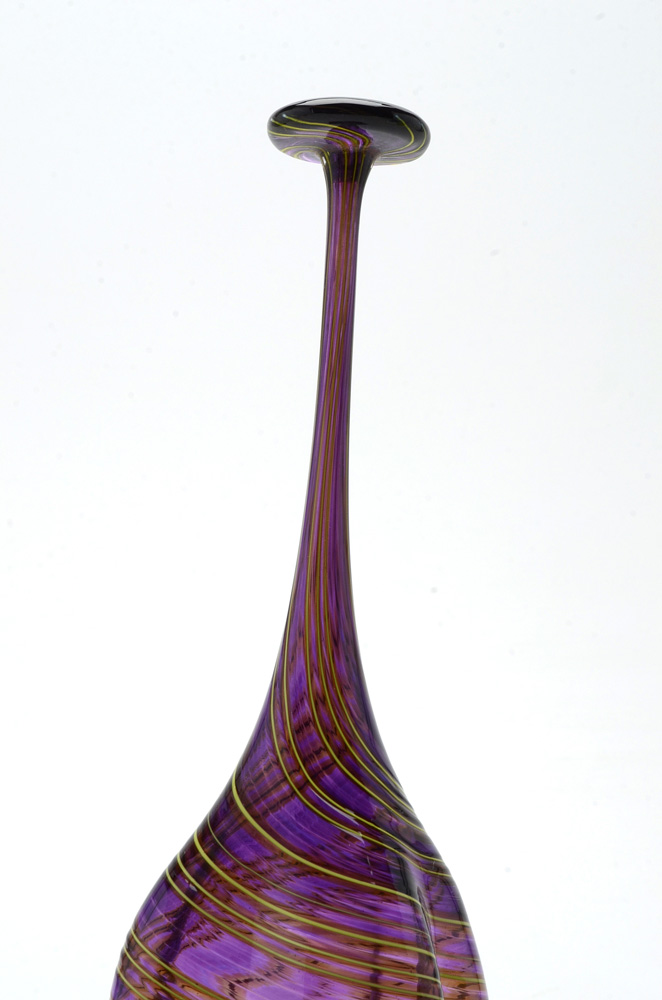 Darren Goodman Curated Group of Three Art Glass Bottles