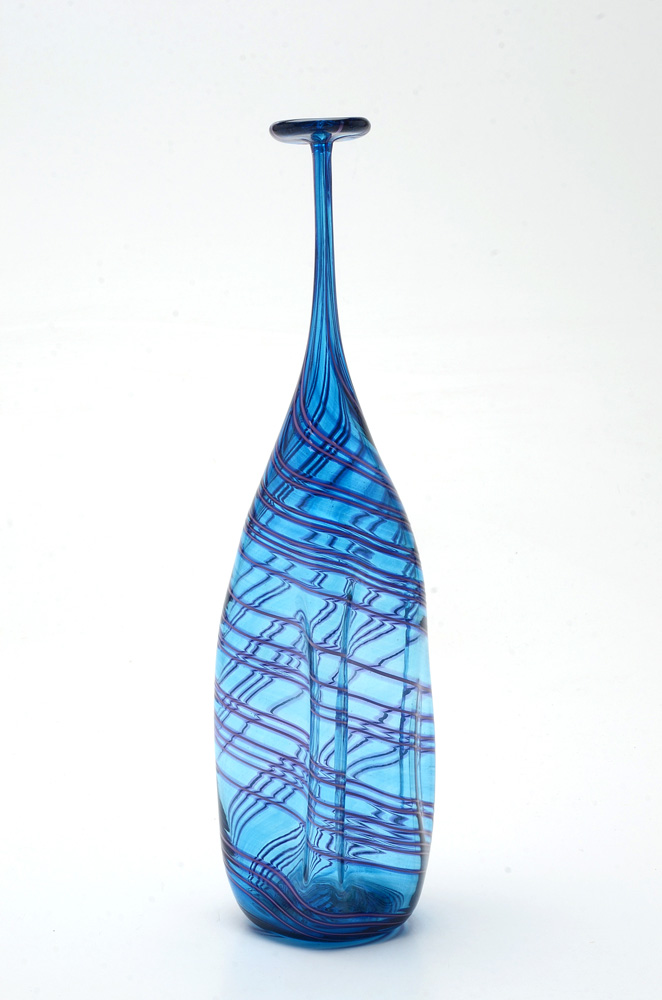 Darren Goodman Curated Group of Three Art Glass Bottles