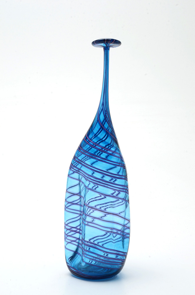 Darren Goodman Curated Group of Three Art Glass Bottles