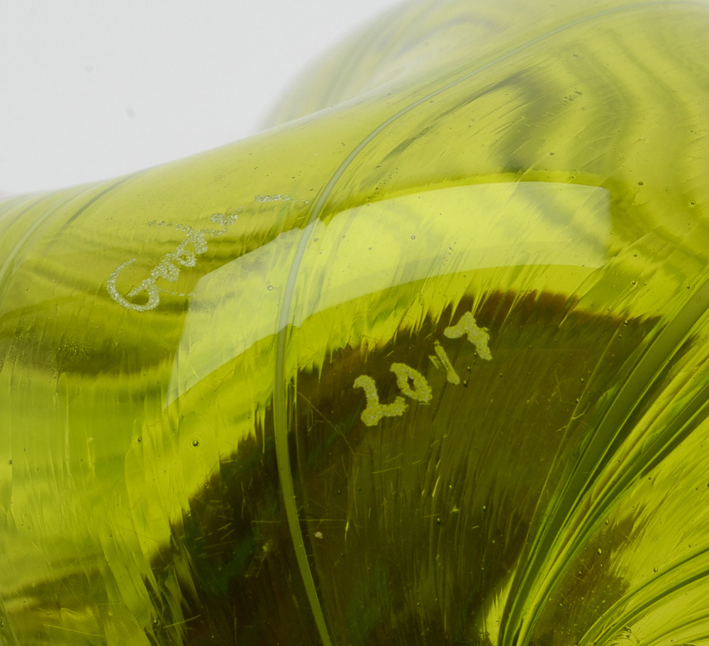 Darren Goodman Curated Group of Three Art Glass Bottles