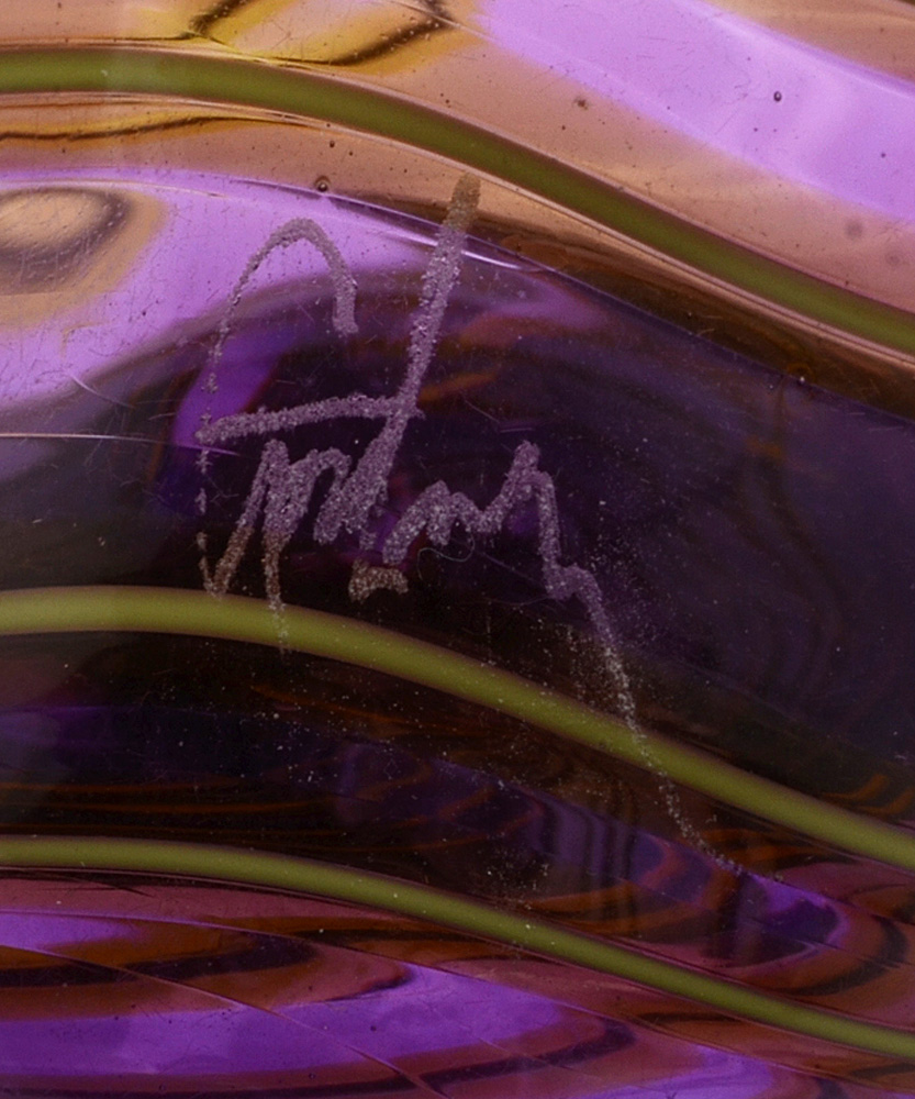 Darren Goodman Curated Group of Three Art Glass Bottles