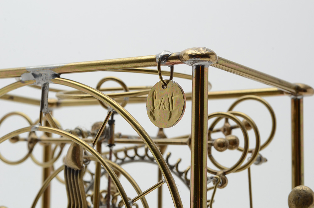Gordon Bradt Kinetic Sculpture "The Seven Man Clock"