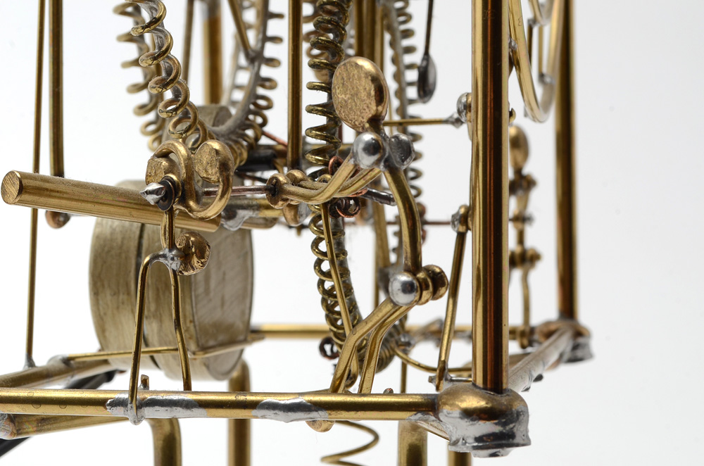 Gordon Bradt Kinetic Sculpture "The Seven Man Clock"
