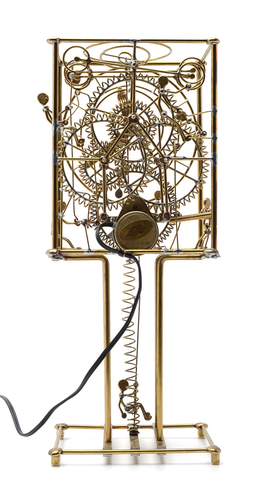 Gordon Bradt Kinetic Sculpture "The Seven Man Clock"