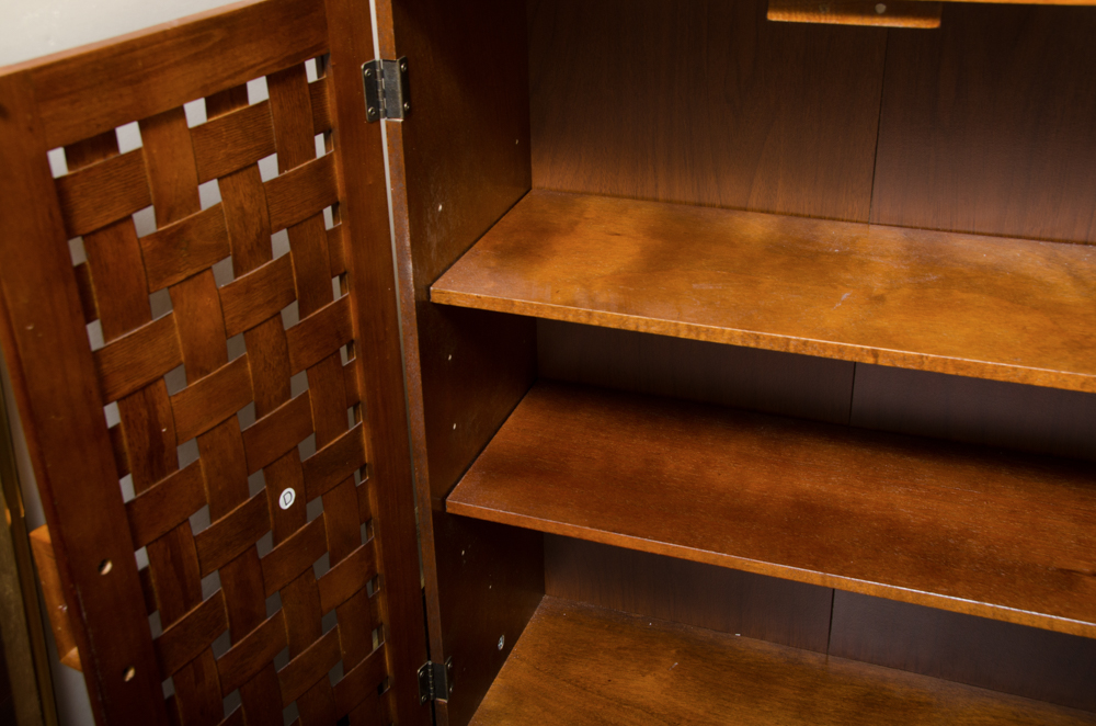 Small Wooden Storage Cabinet