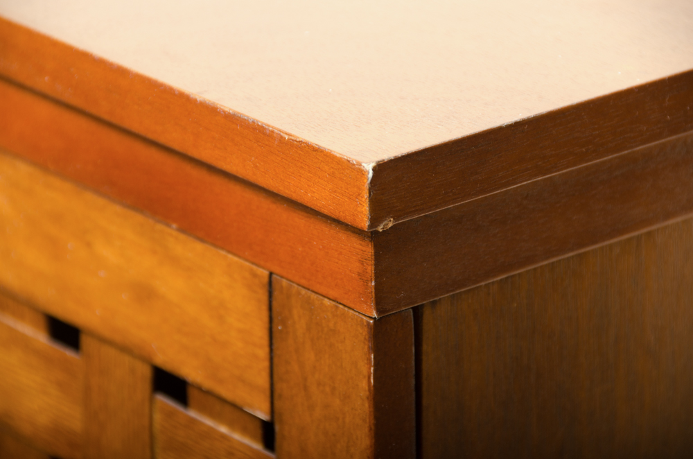 Small Wooden Storage Cabinet