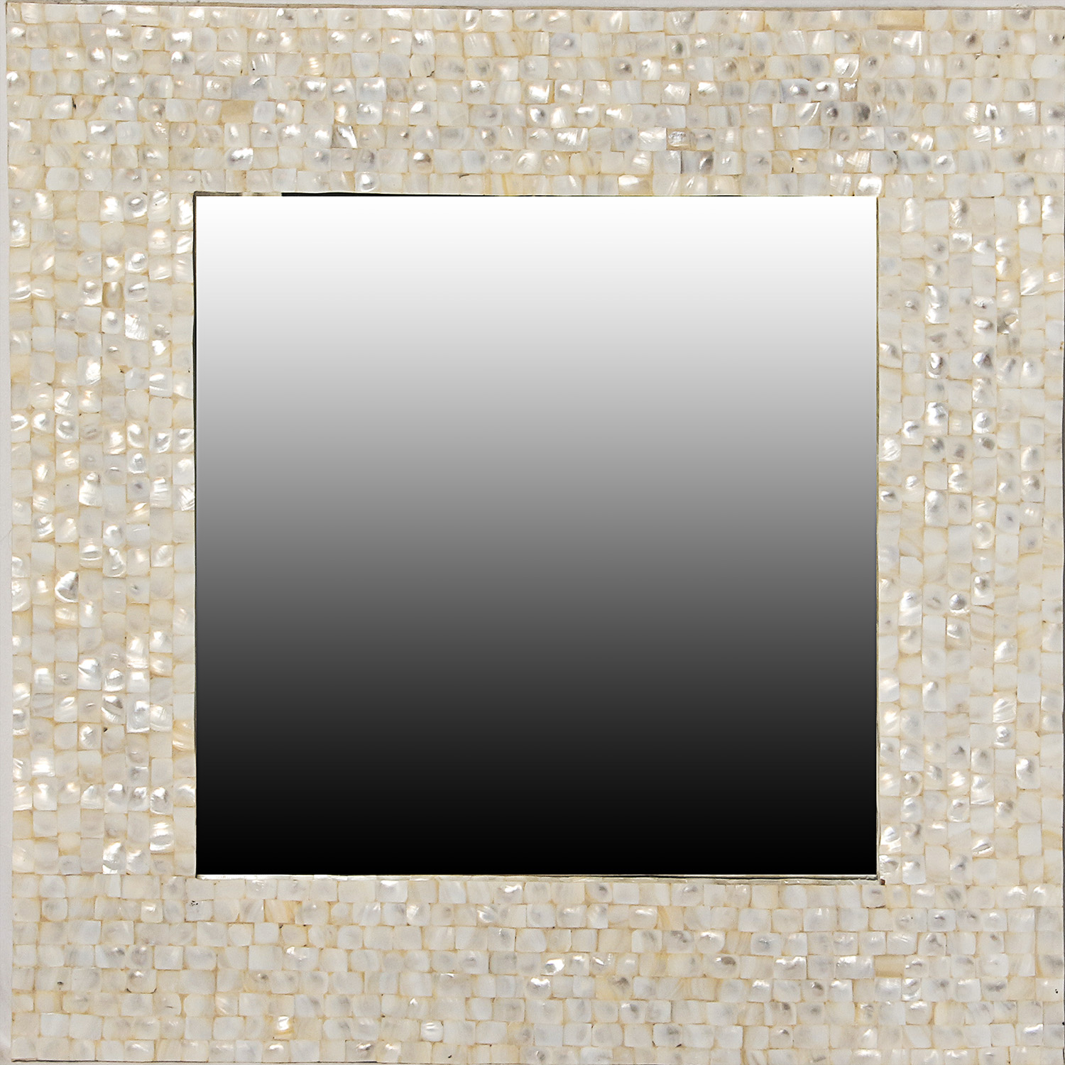 Wall Mirror with Capiz Shell Frame