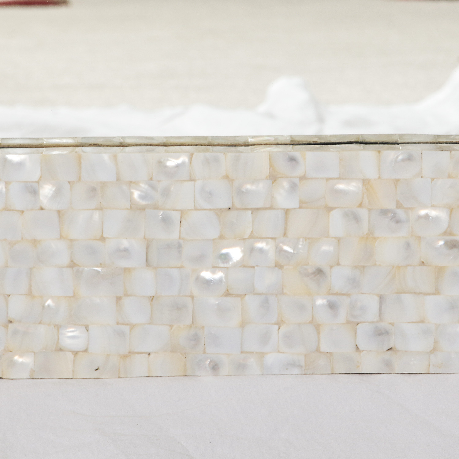 Wall Mirror with Capiz Shell Frame