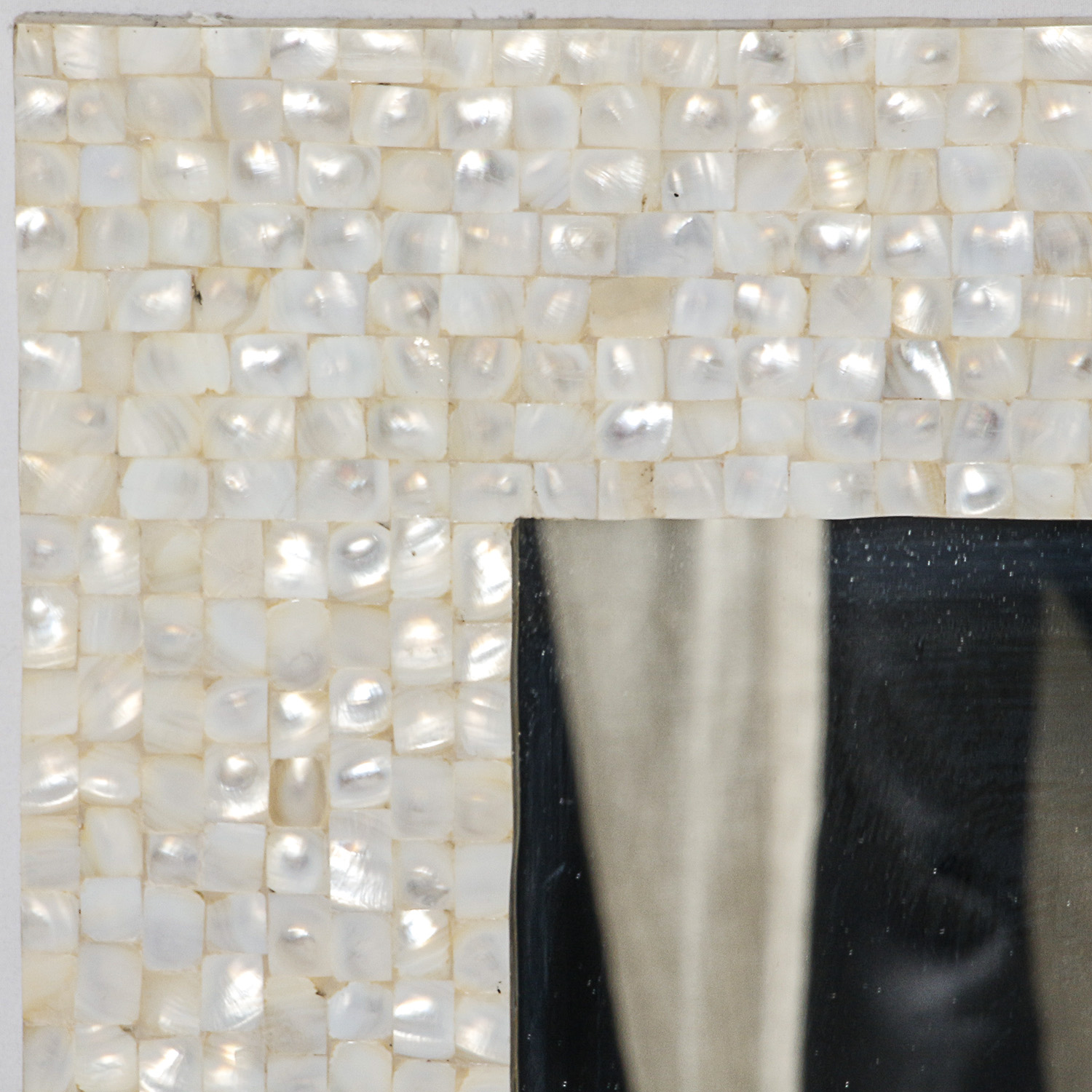 Wall Mirror with Capiz Shell Frame