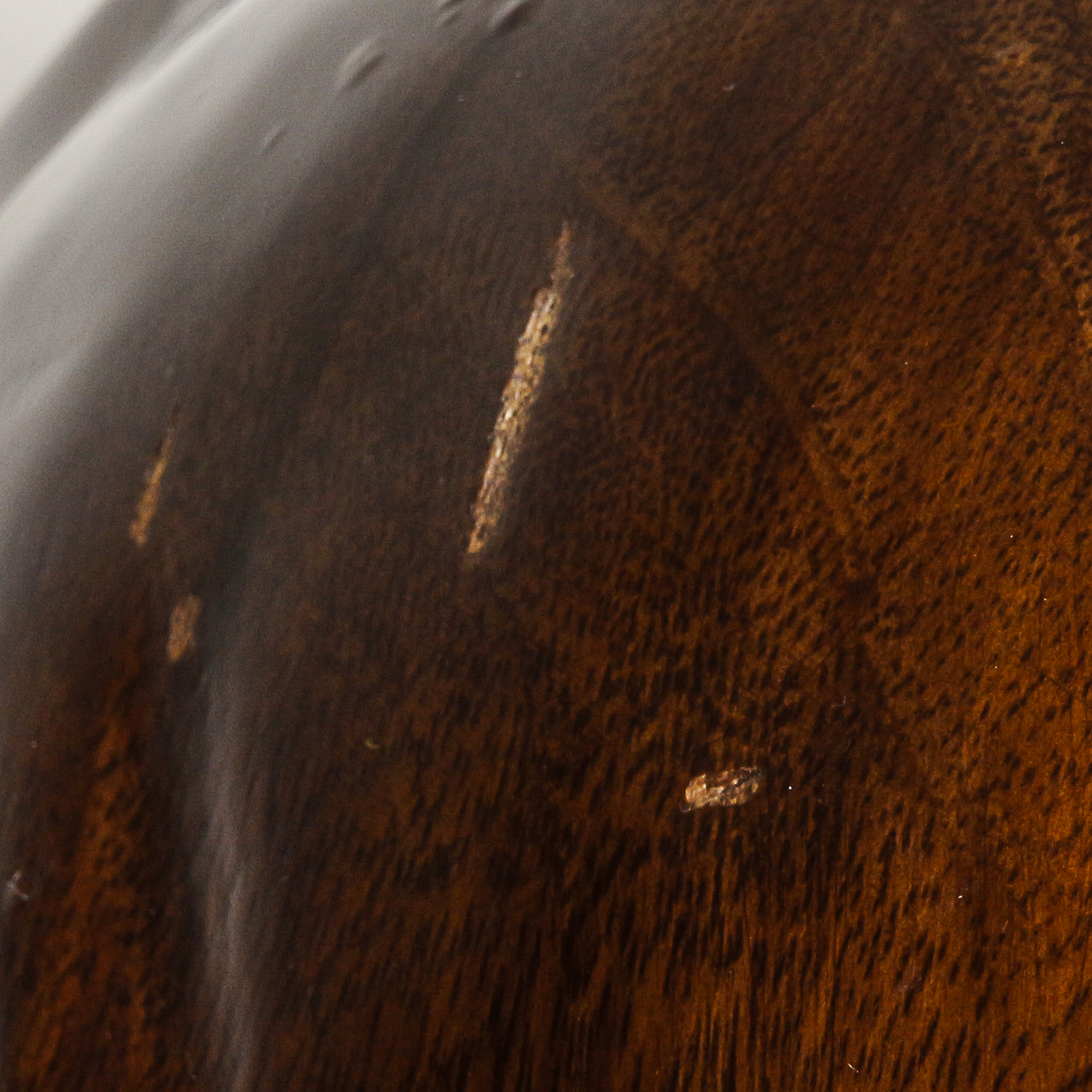 Carved Wooden Elephant Sculpture