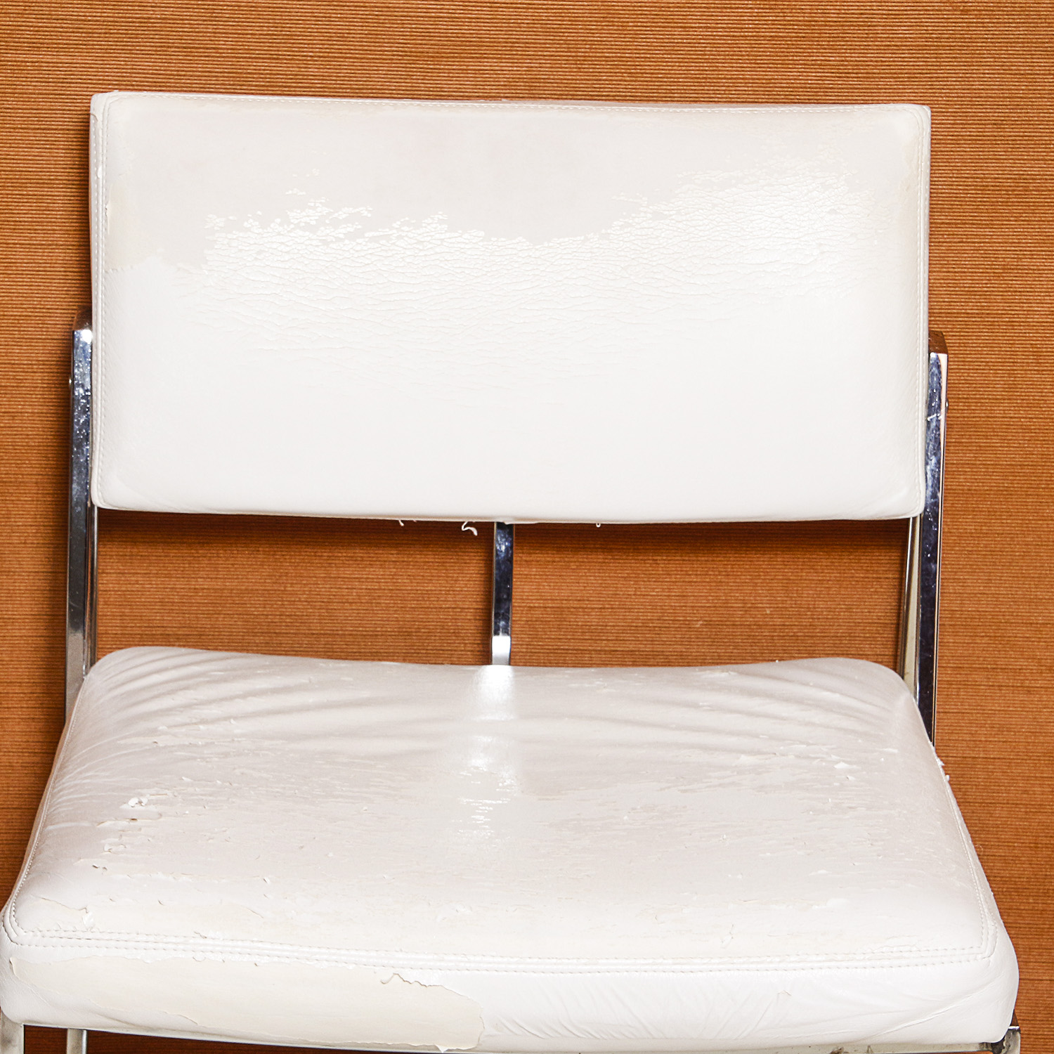 Mid Century Modern Chrome and Vinyl Dining Chairs