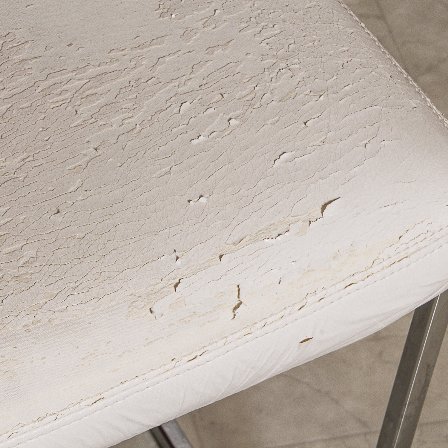 Mid Century Modern Chrome and Vinyl Dining Chairs