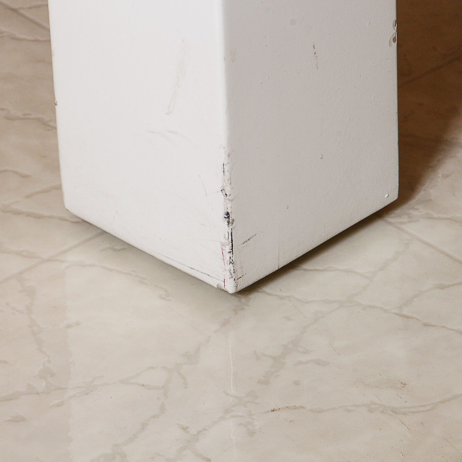 White Parsons Style Dining Table