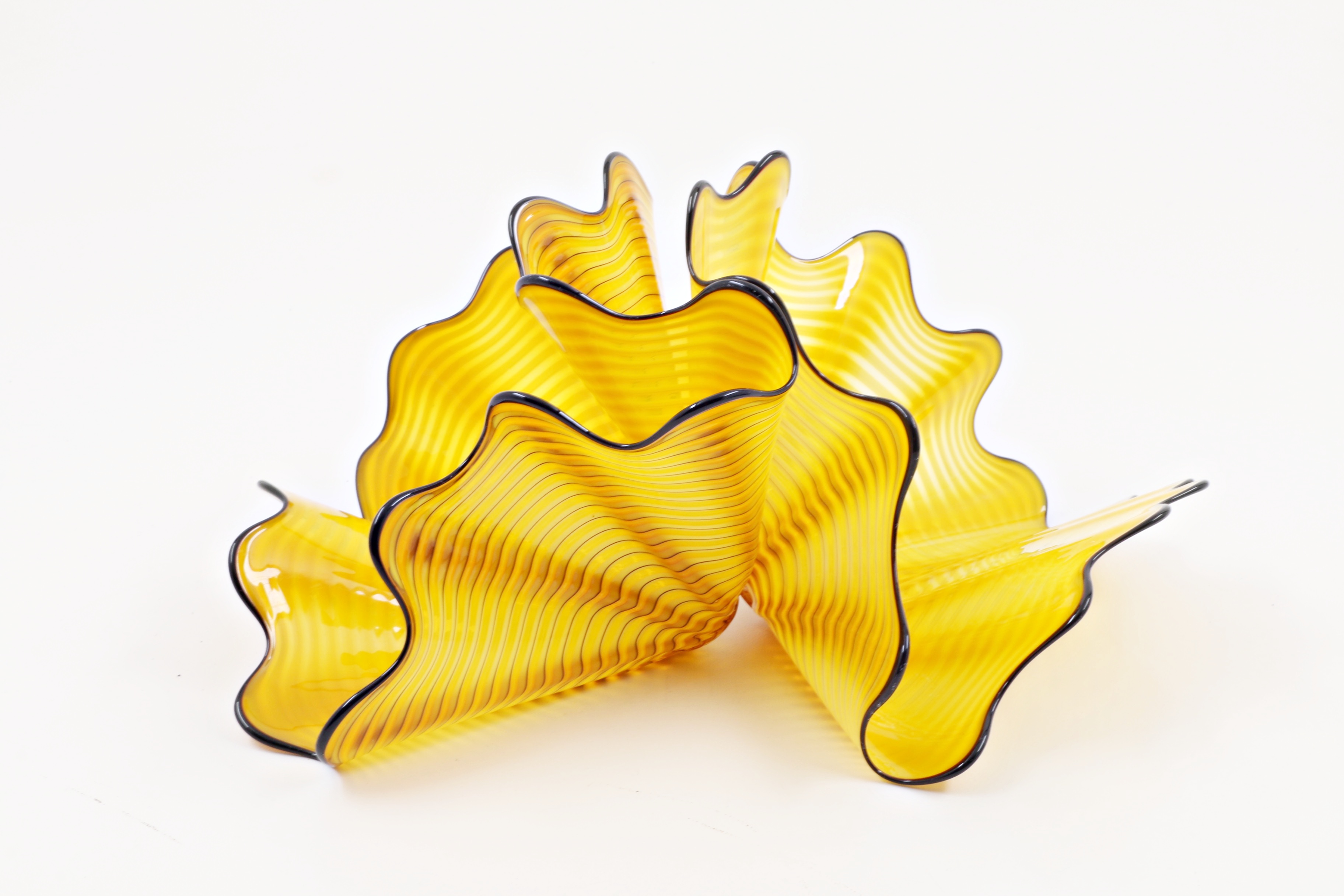 Dale Chihuly Art Glass Sculpture "Radian Persian Pair"