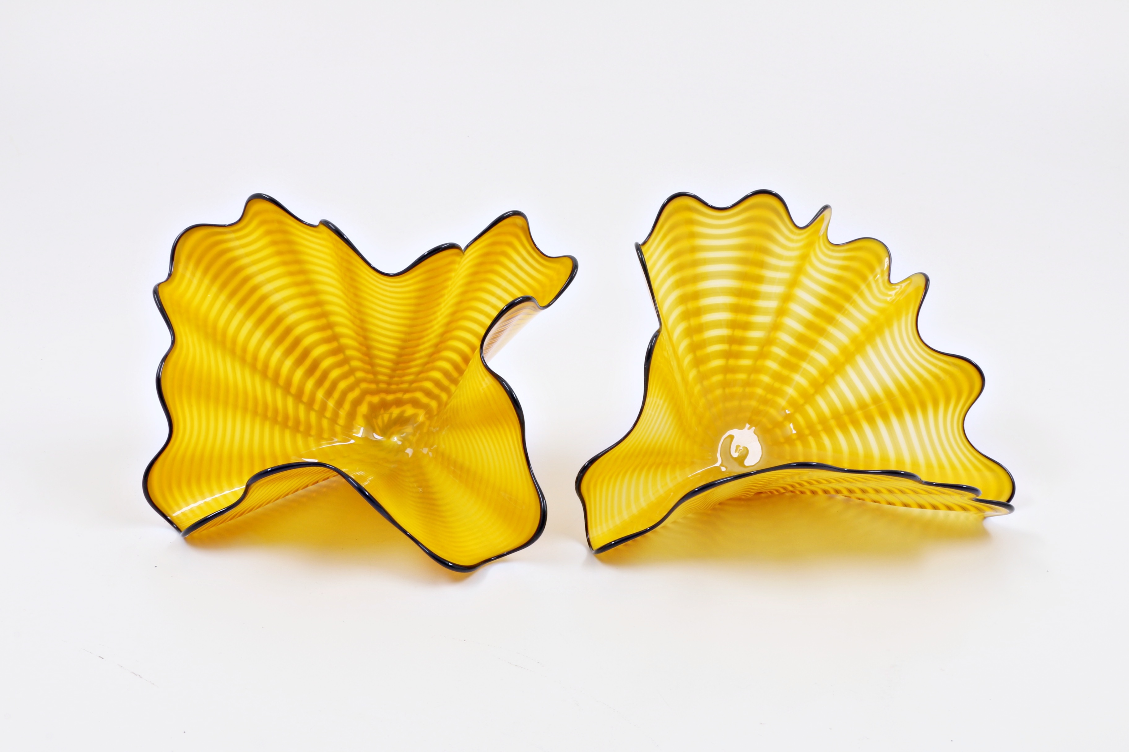 Dale Chihuly Art Glass Sculpture "Radian Persian Pair"