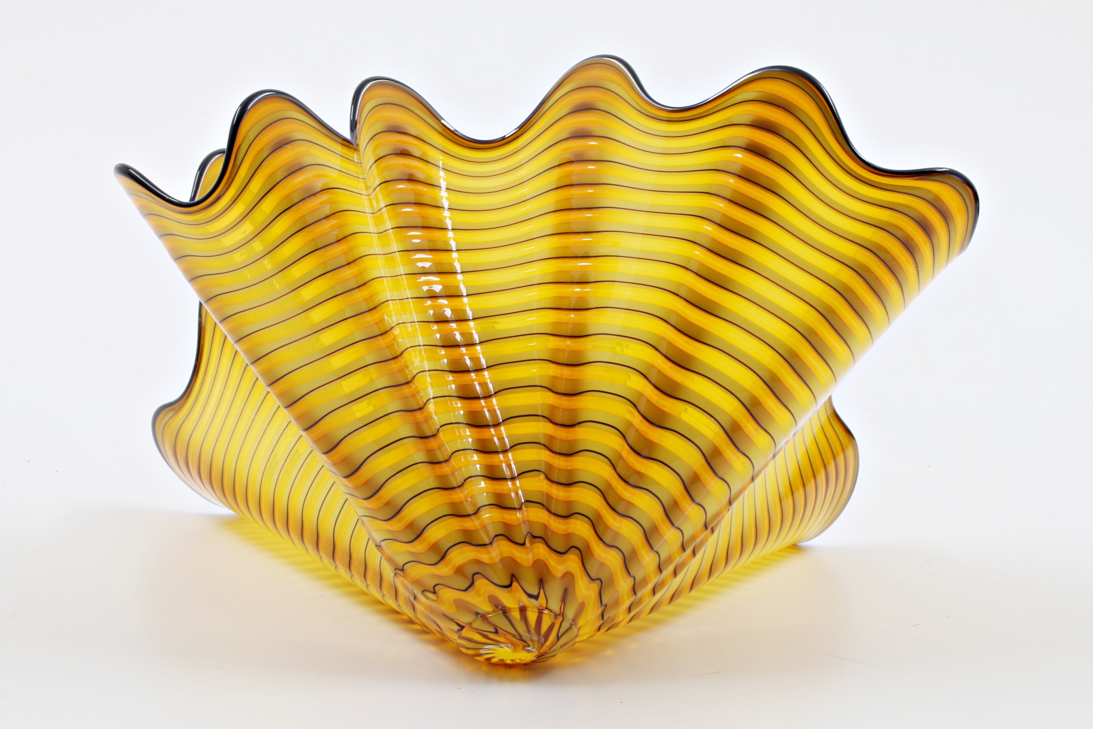 Dale Chihuly Art Glass Sculpture "Radian Persian Pair"