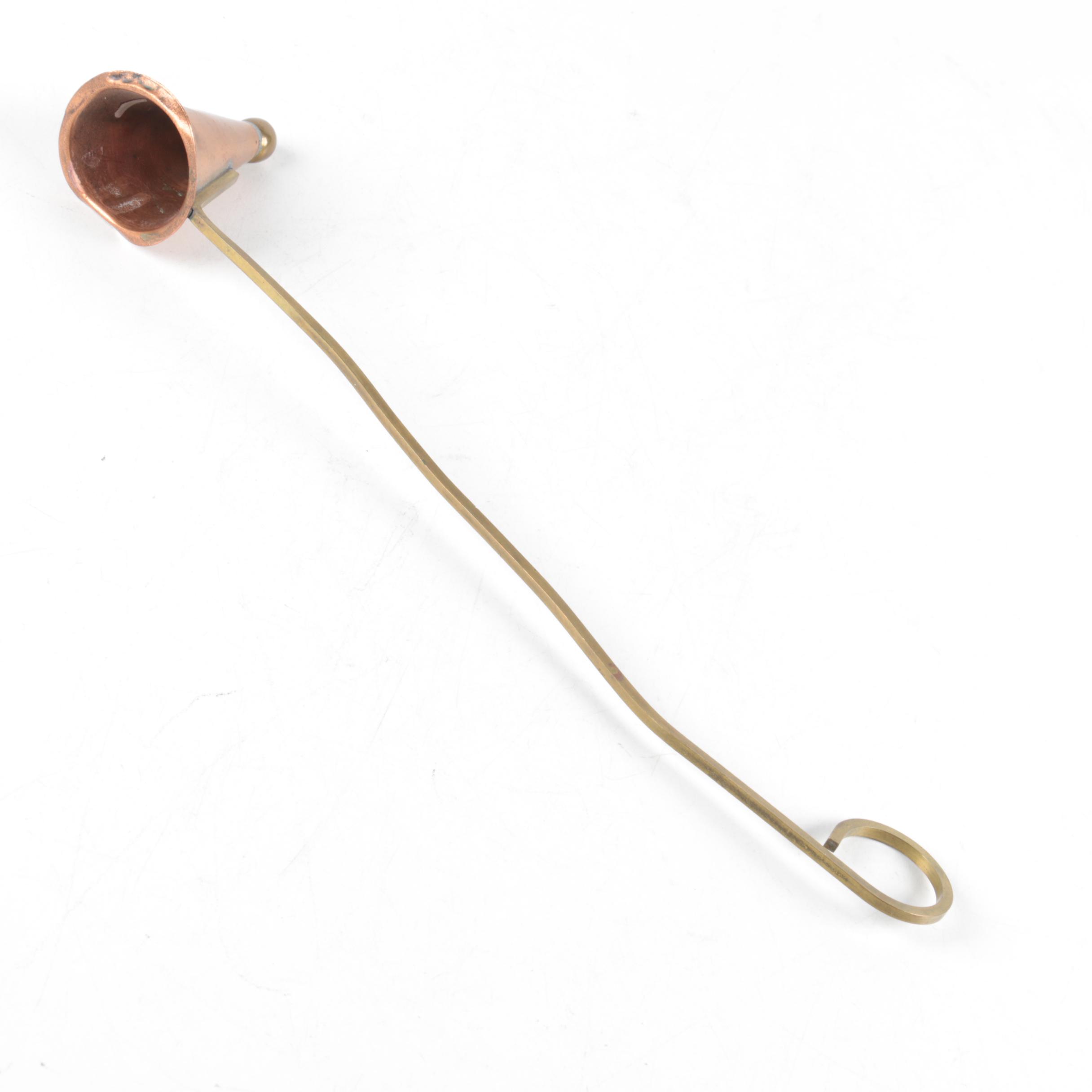 Copper and Brass Candle Snuffer