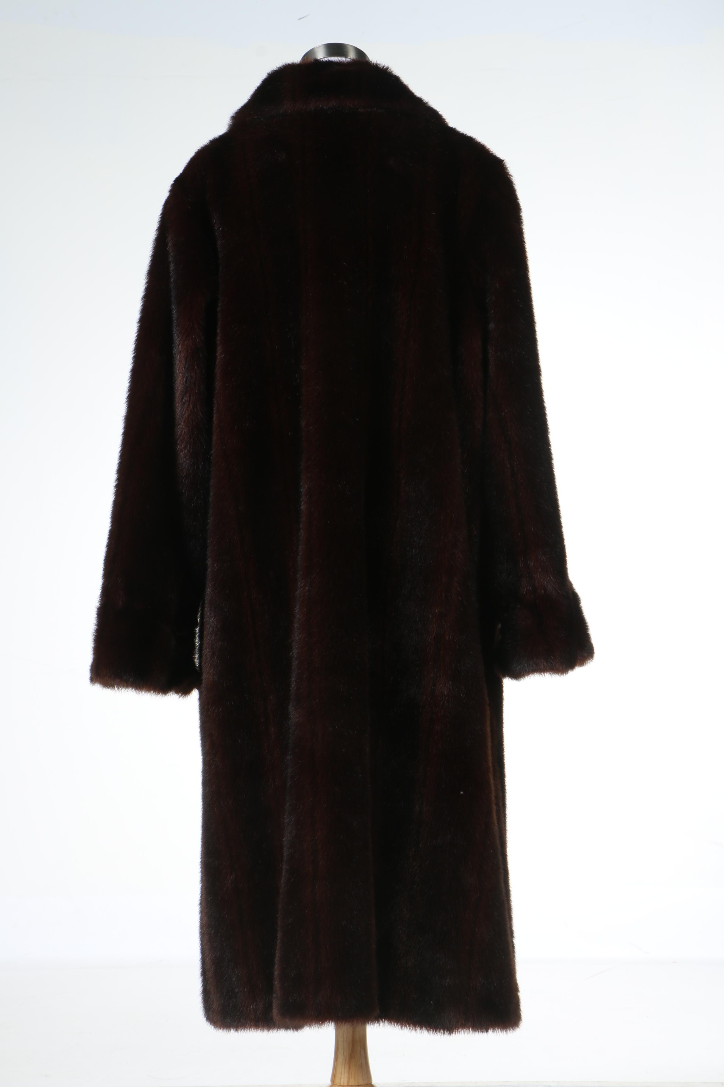 Dennis Basso Faux Fur Coat