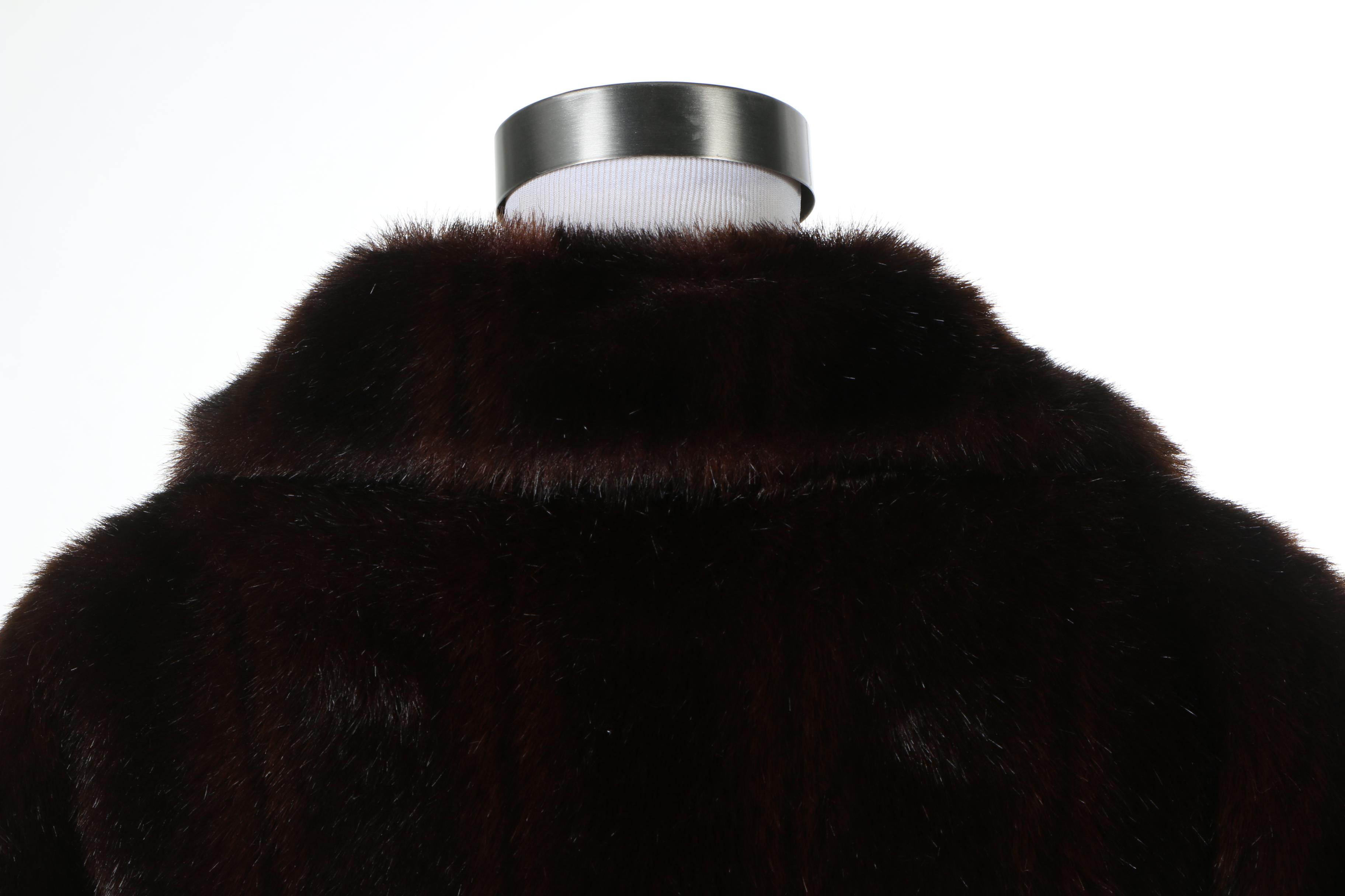 Dennis Basso Faux Fur Coat