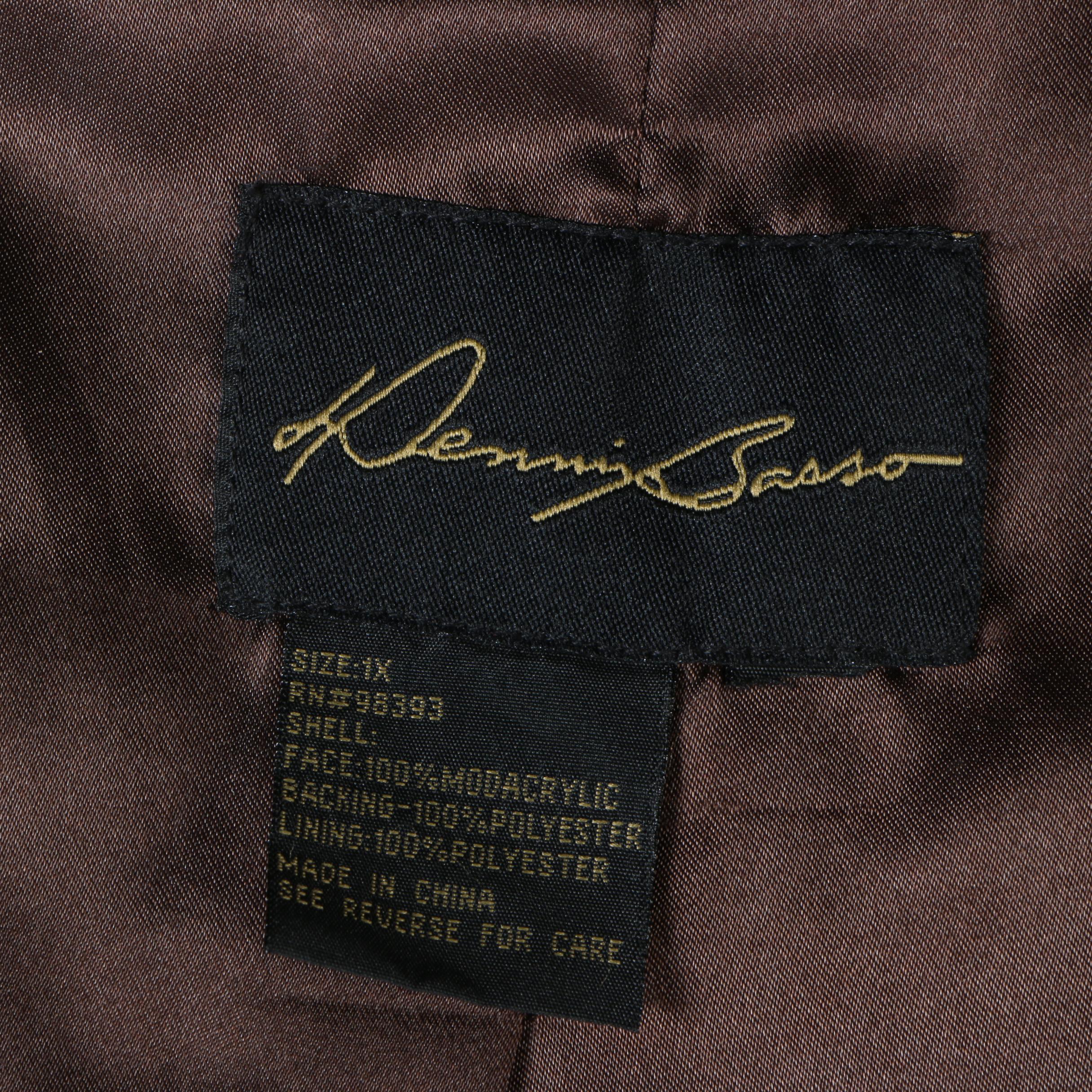 Dennis Basso Faux Fur Coat