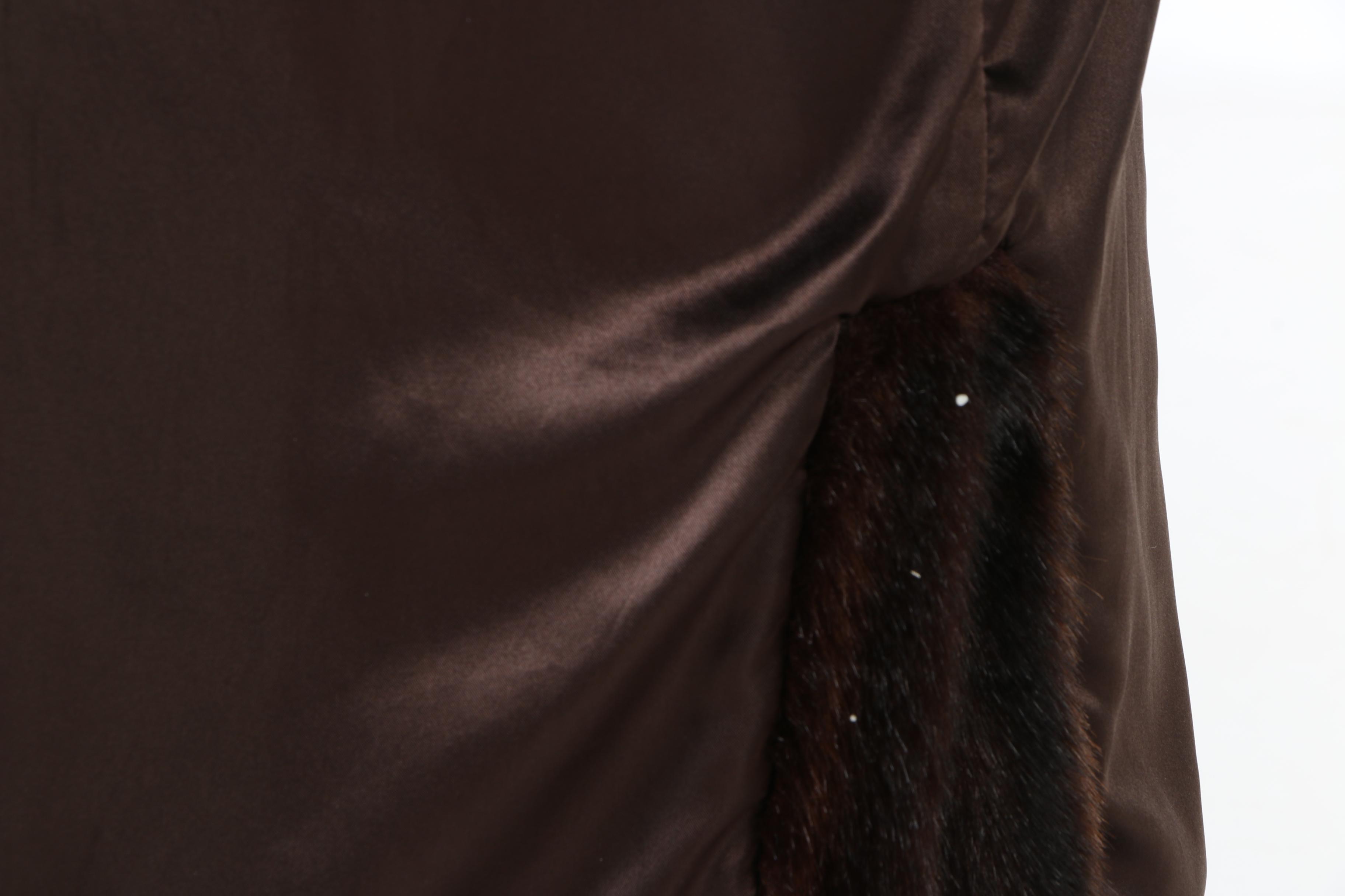 Dennis Basso Faux Fur Coat