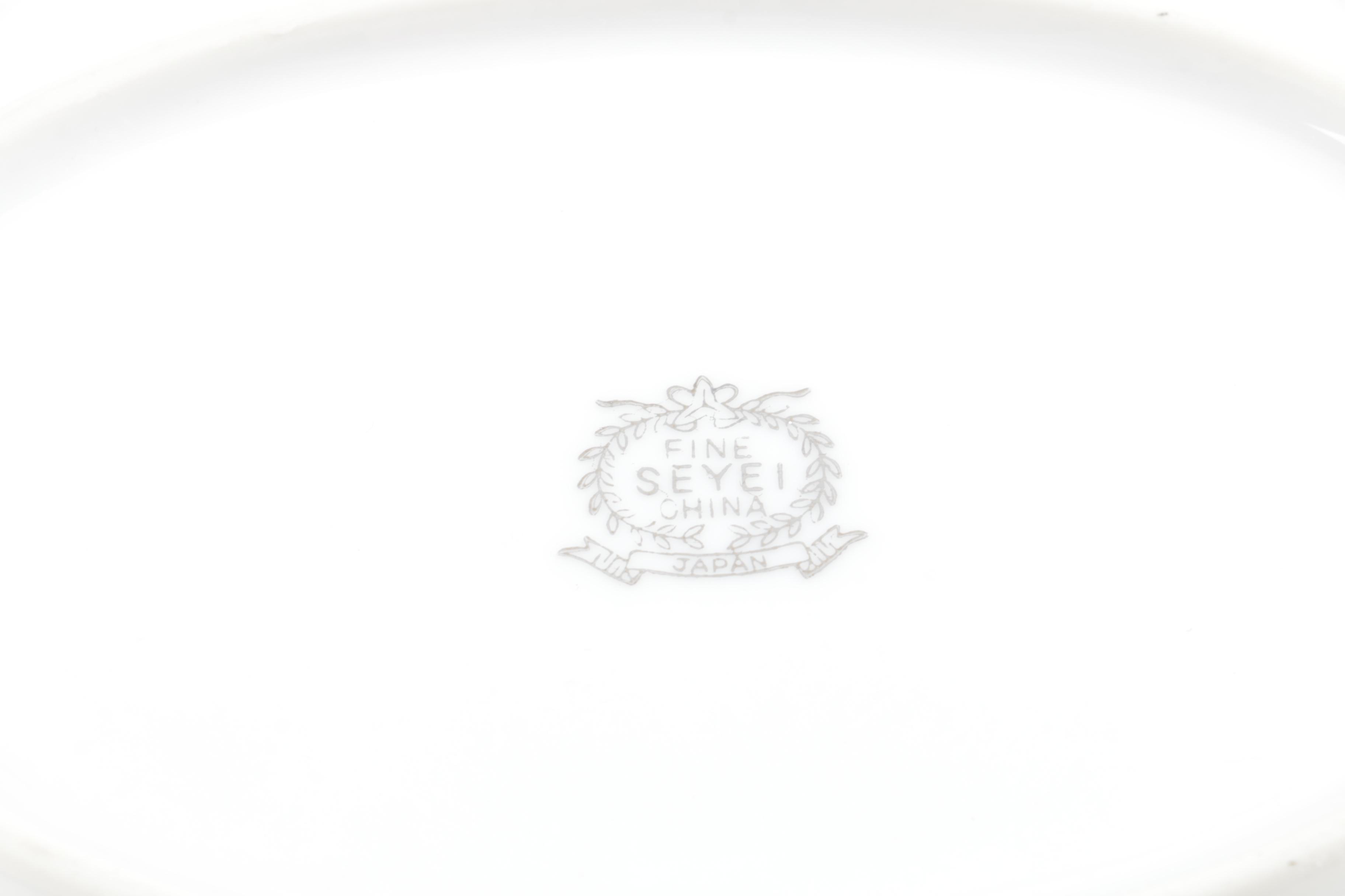 Japanese Seyei Porcelain Tableware