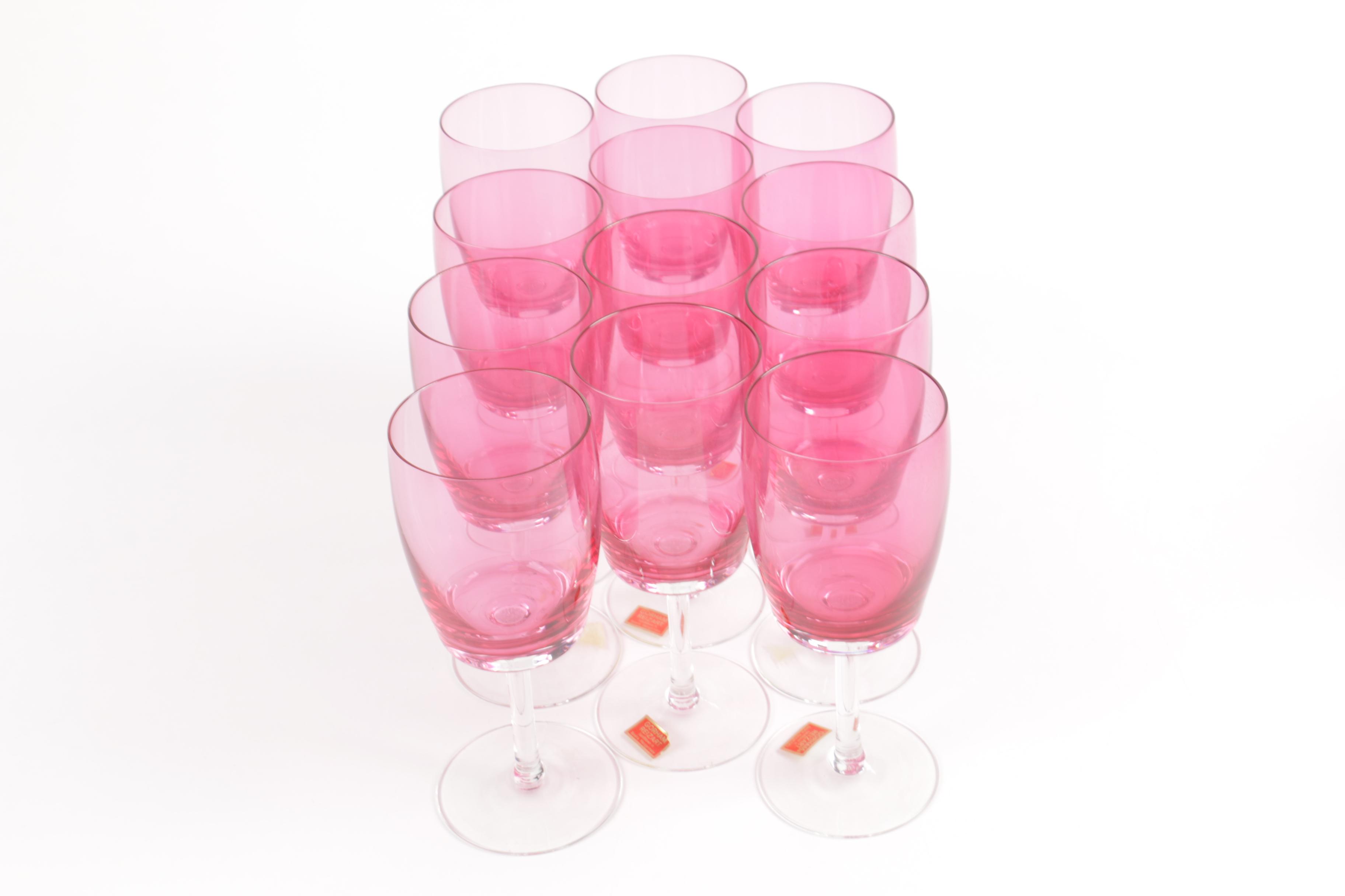 Vintage Gorham "Reizart" Hand Blown Stemware