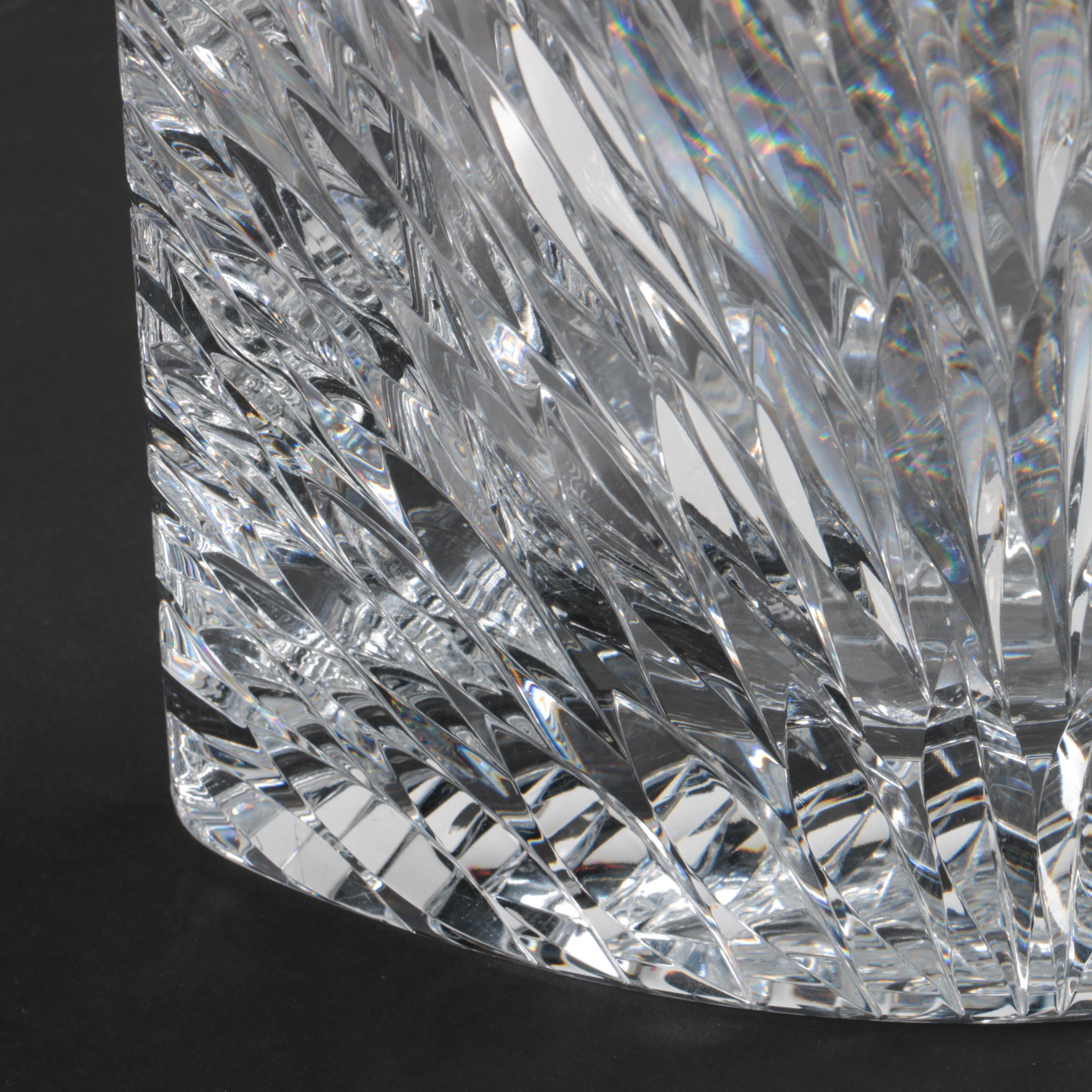 Contemporary Crystal Vase