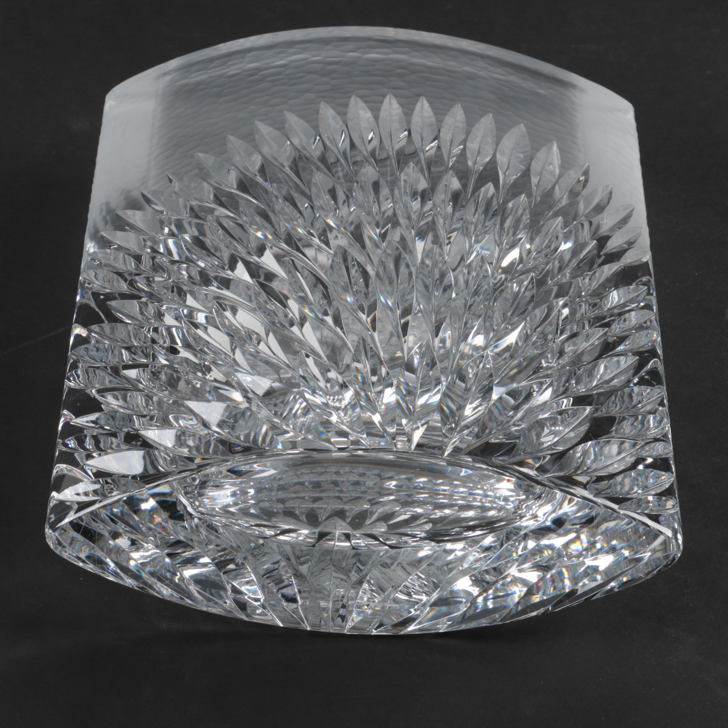 Contemporary Crystal Vase