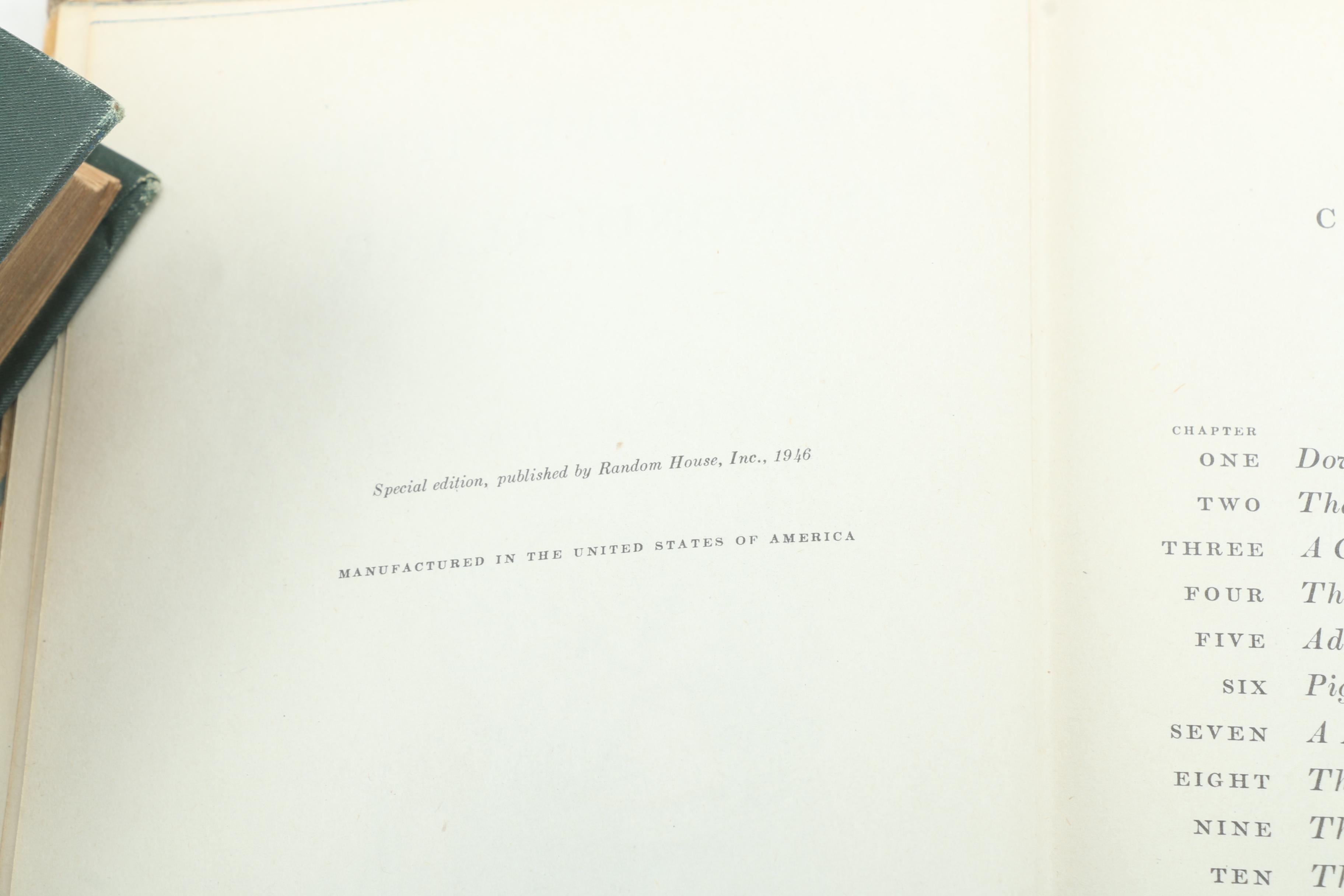 Assorted Vintage Hardcover Books