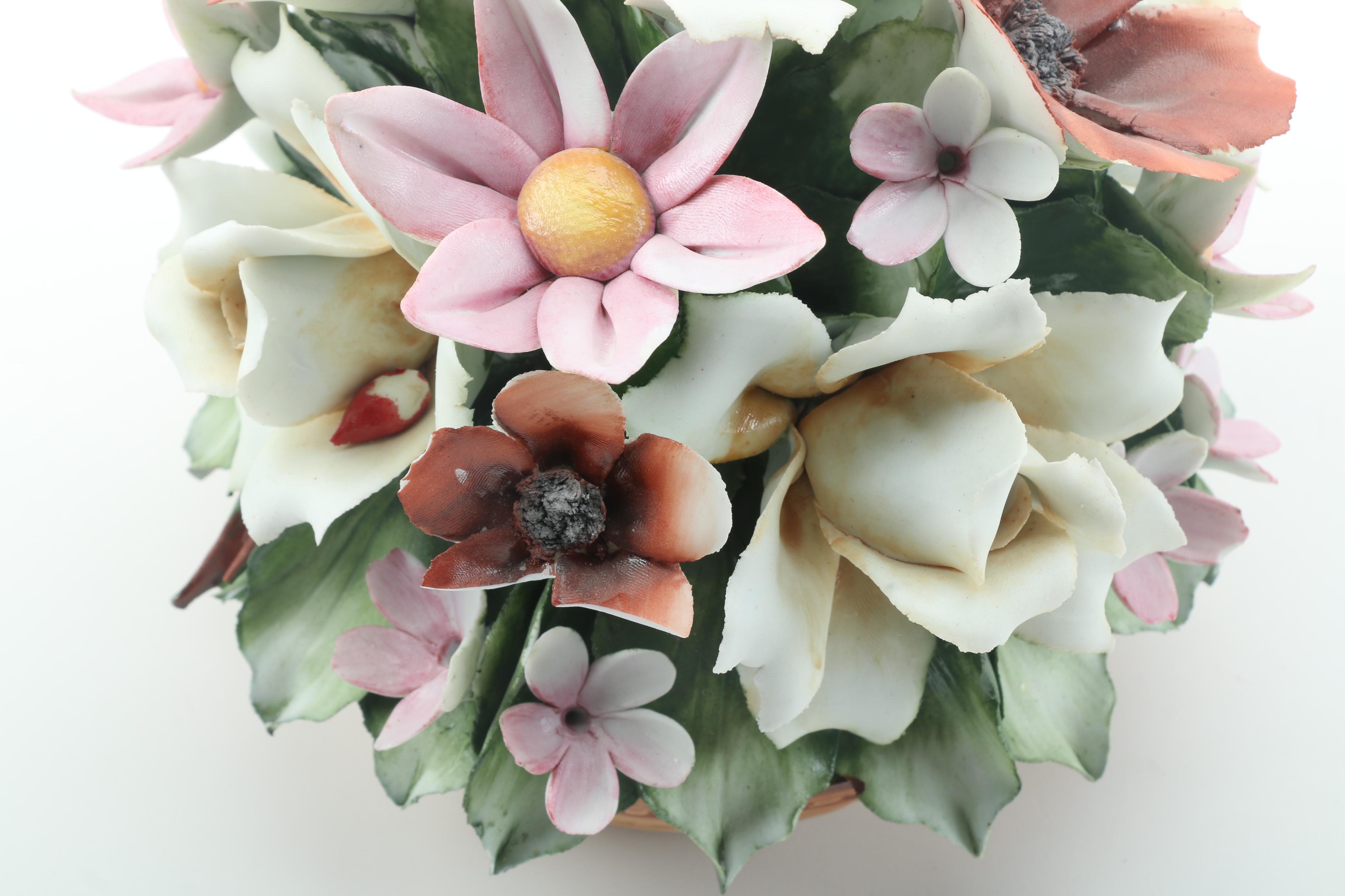 Dino Cucineili Decorative Spring Flowers Arrangement