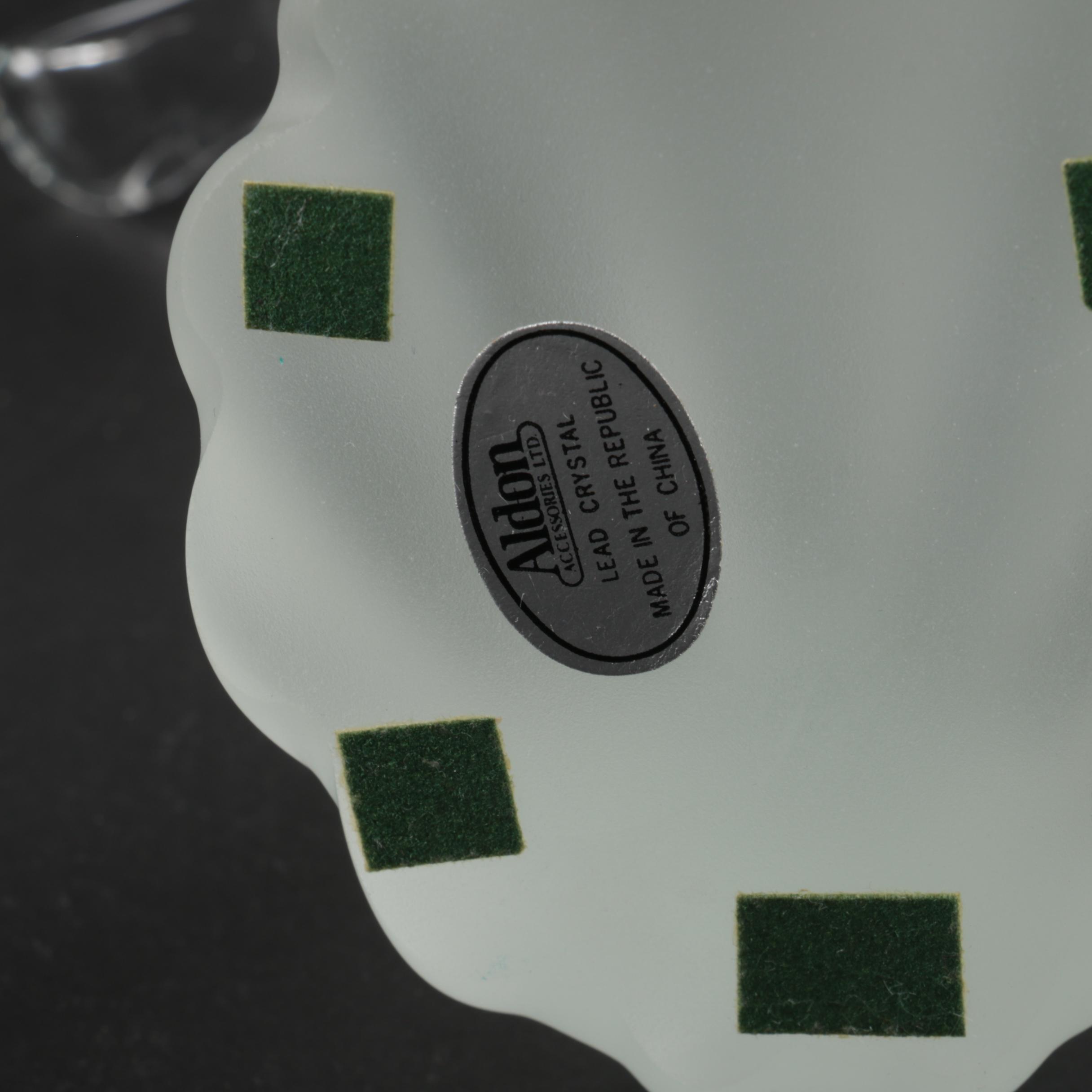 Lalique and Aldon Crystal Bird Figurines